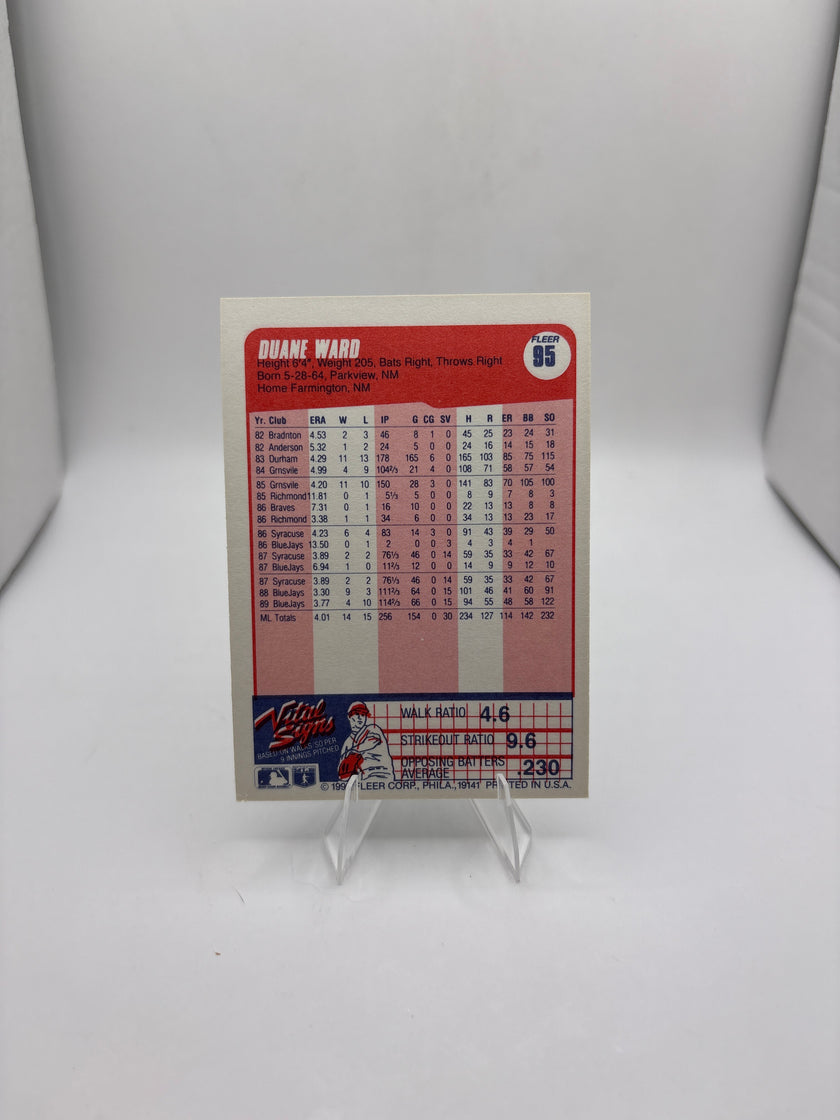 Fleer Duane Ward
