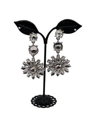Pendientes de cristal brillante