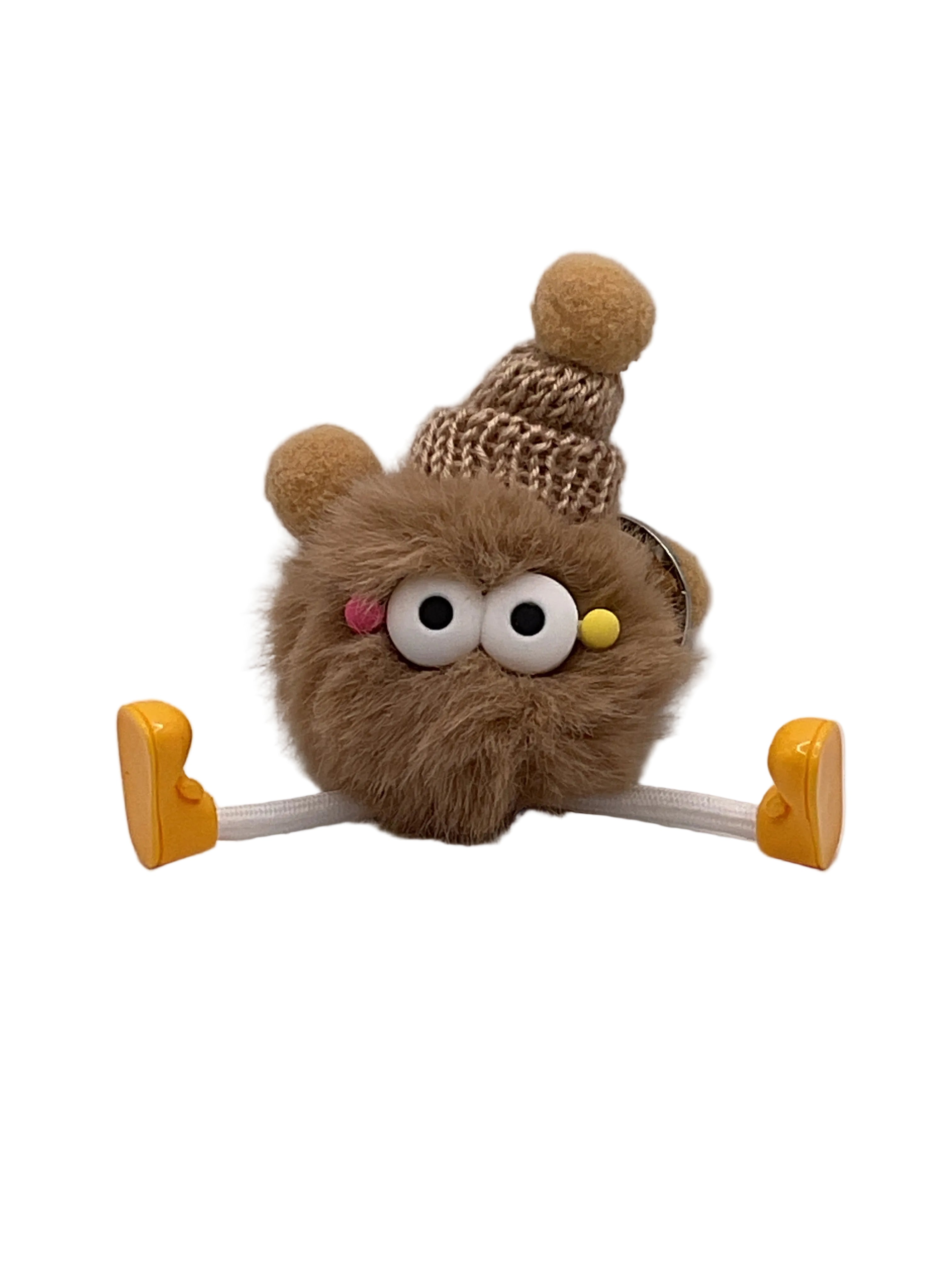 Fuzzy Friend Purse and Backpack Charms