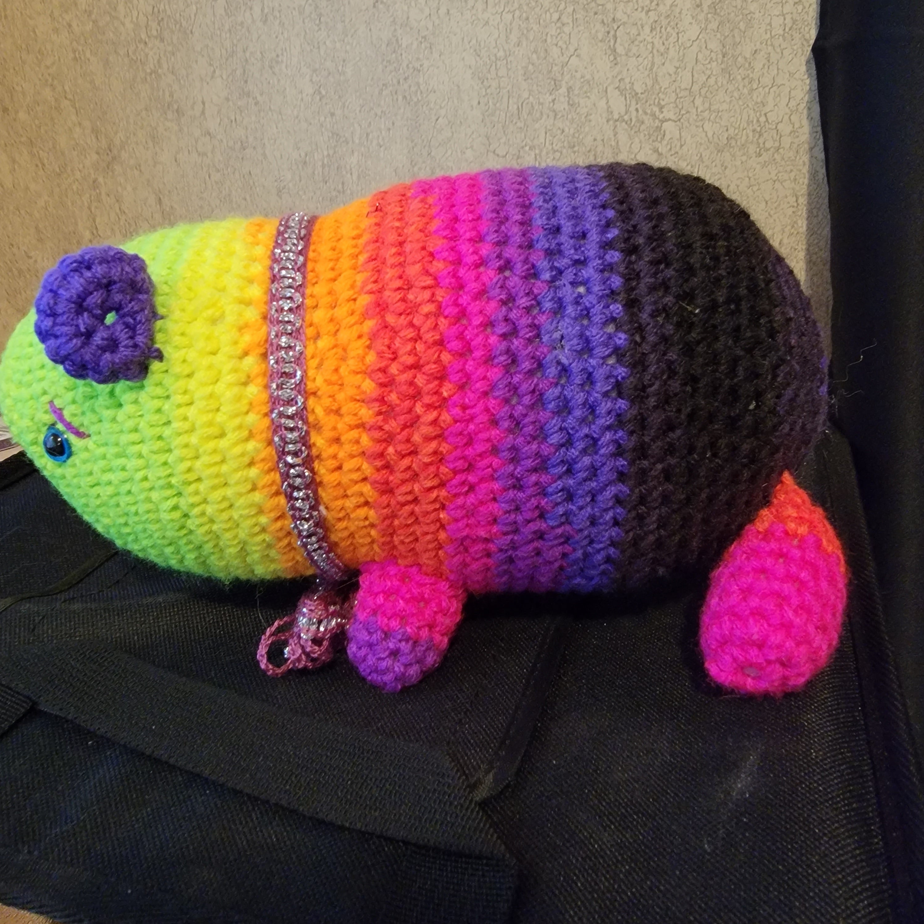 Hand Crocheted Guinea Pig