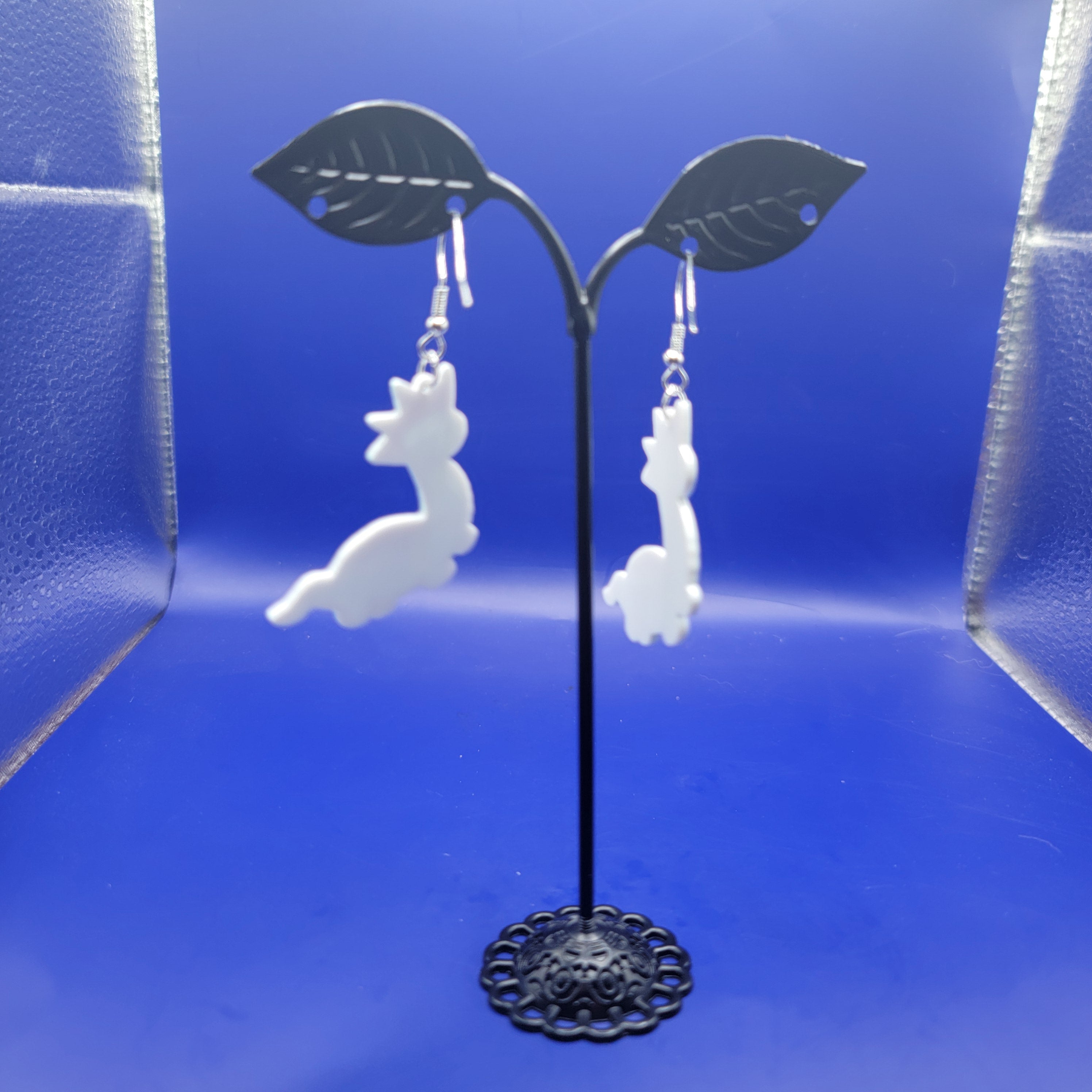 Lach Ness monster earings