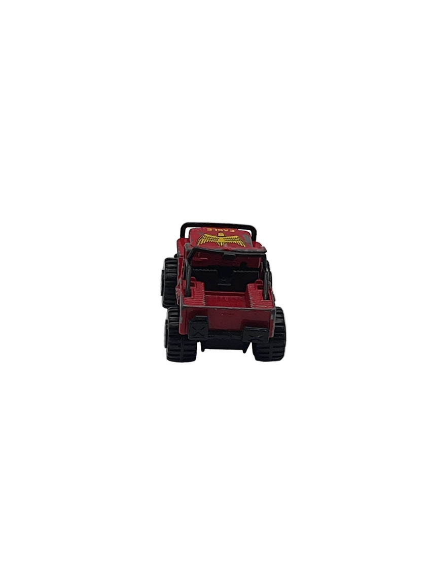 MBX Golden Eagle Jeep 4x4 Diecast Red