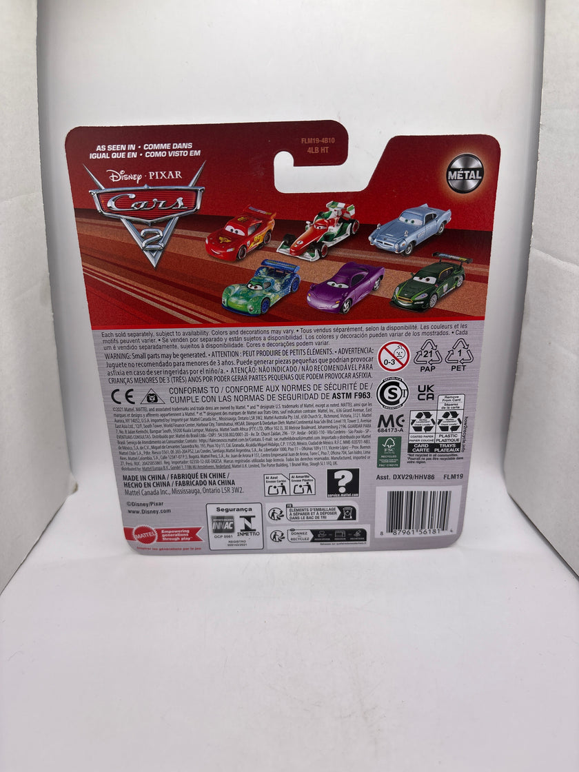 Disney Pixar Cars Carla Veloso Diecast green