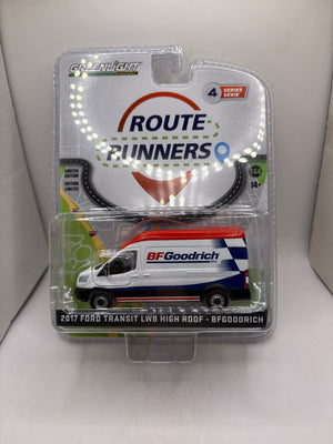 Greenlight 2017 Ford Transit LWB High Roof-BFGoodrich Diecast