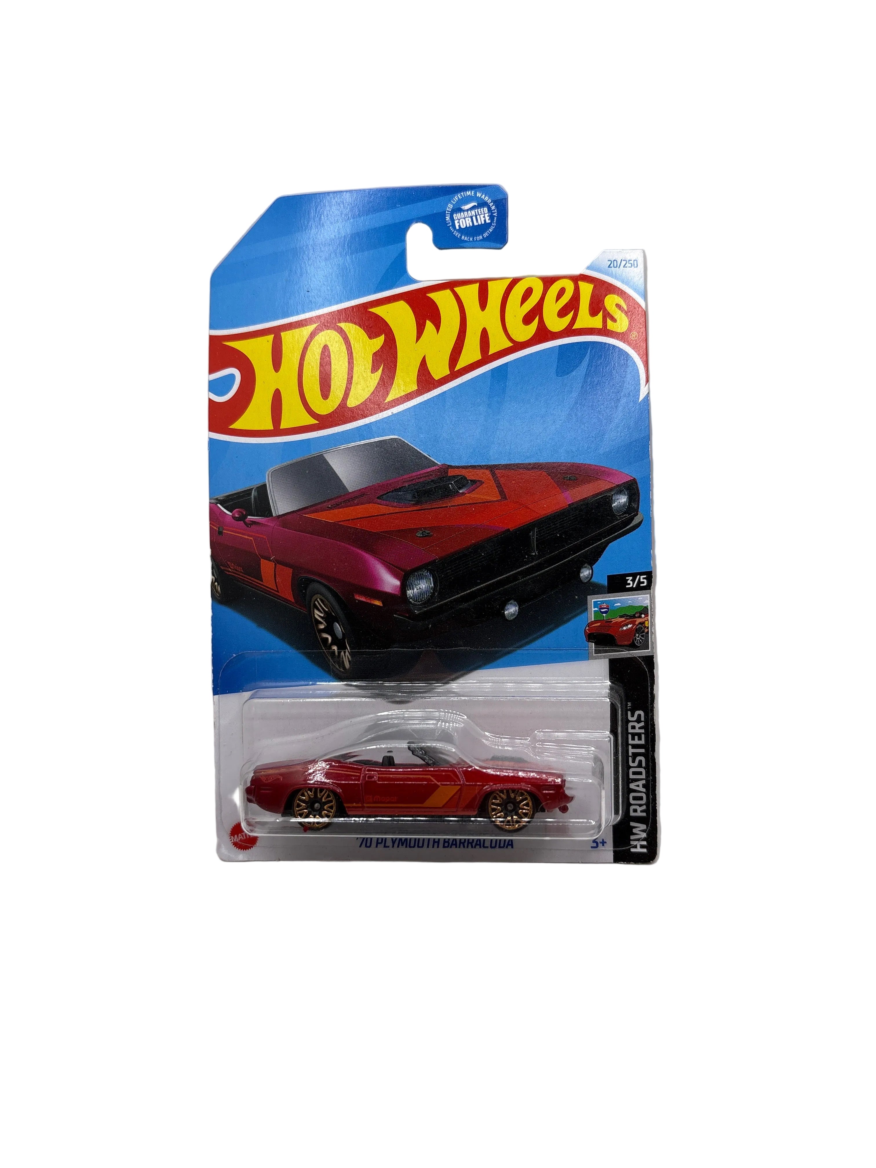Hot Wheels 70 Plymouth Barracuda Diecast