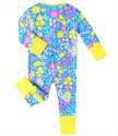 PreSale  Posh TOT Sunny Blooms Bamboo Baby Convertible Zippy Romper