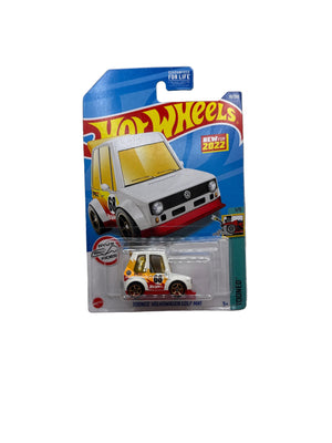 Hot Wheels Tooned Volkswagen Golf MK1 Diecast white