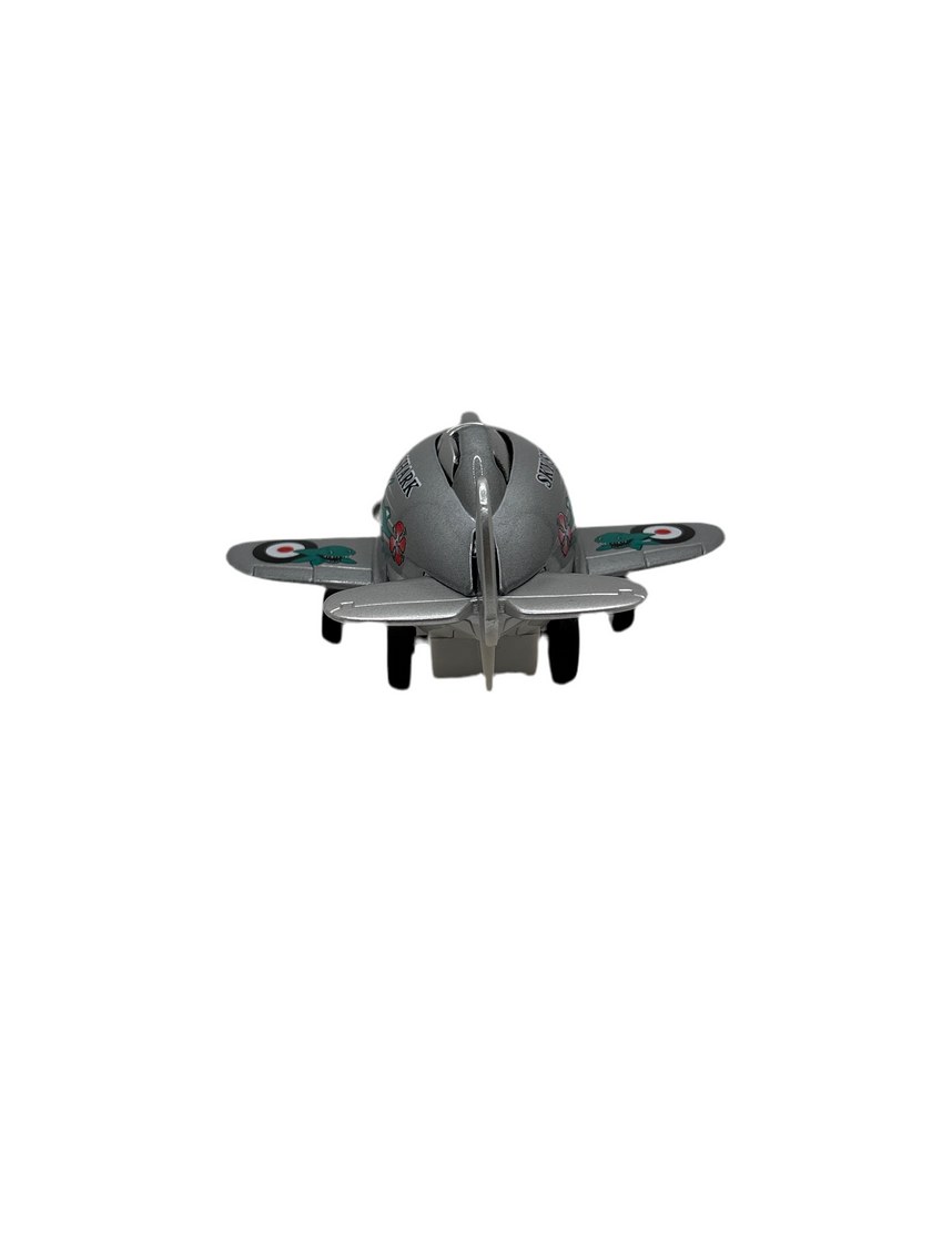 Junye Toys Sky Shark Diecast Silver