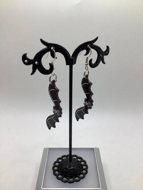 Bat earrings