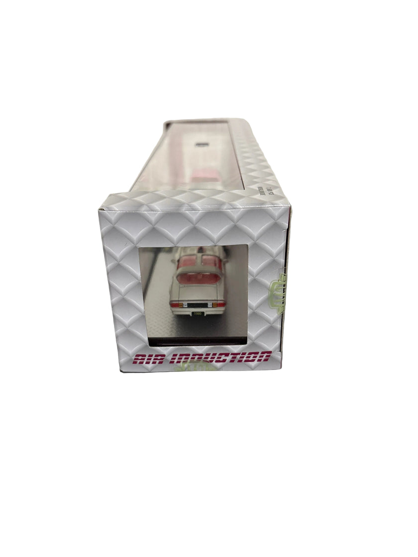 M2 1980 Chevrolet Camaro Z/28 1980 Chevrolet Ramp Truck-Lowered Diecast white