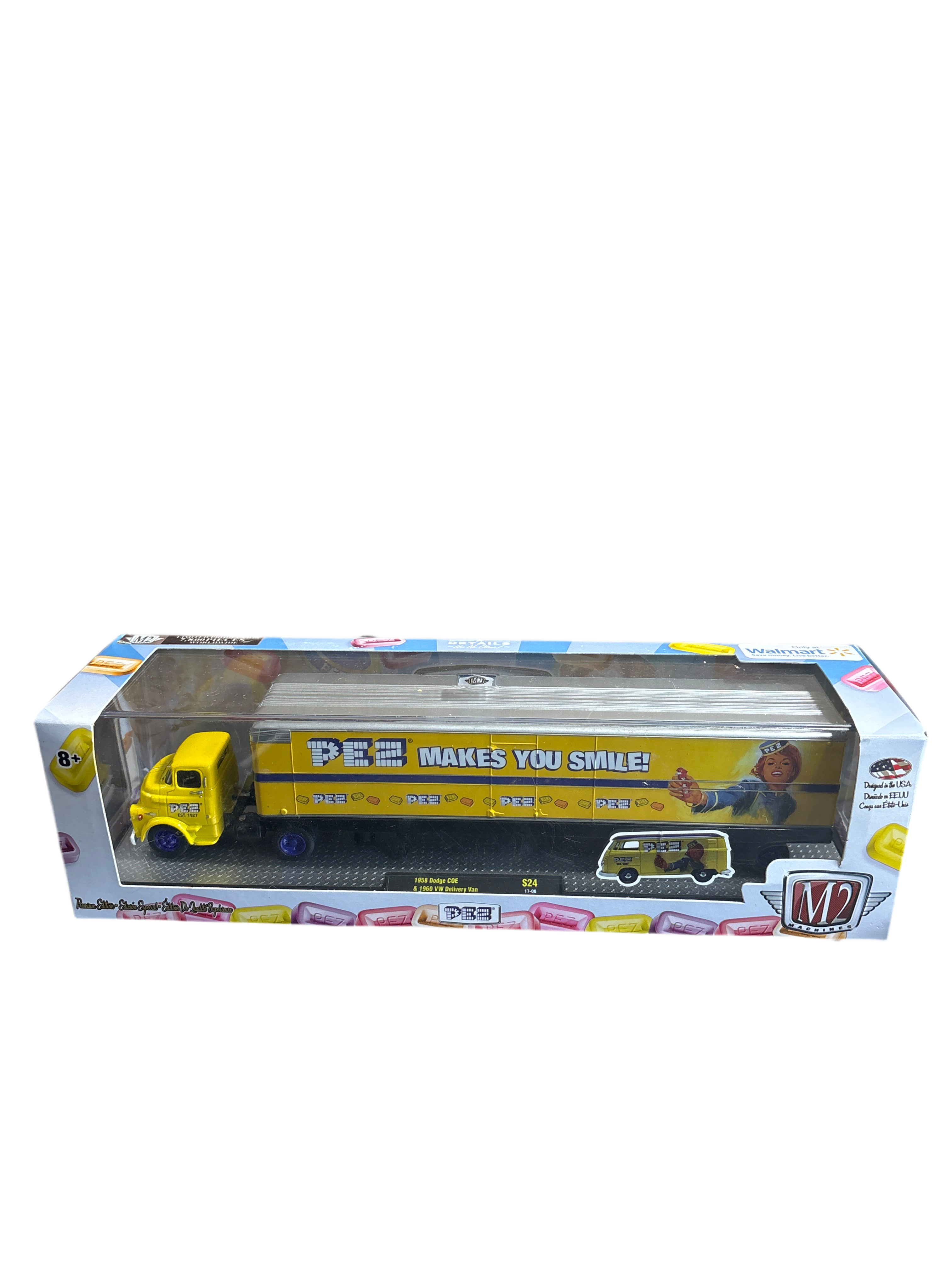 M2 1958 Dodge COE & 1960 VW Delivery Van Diecast