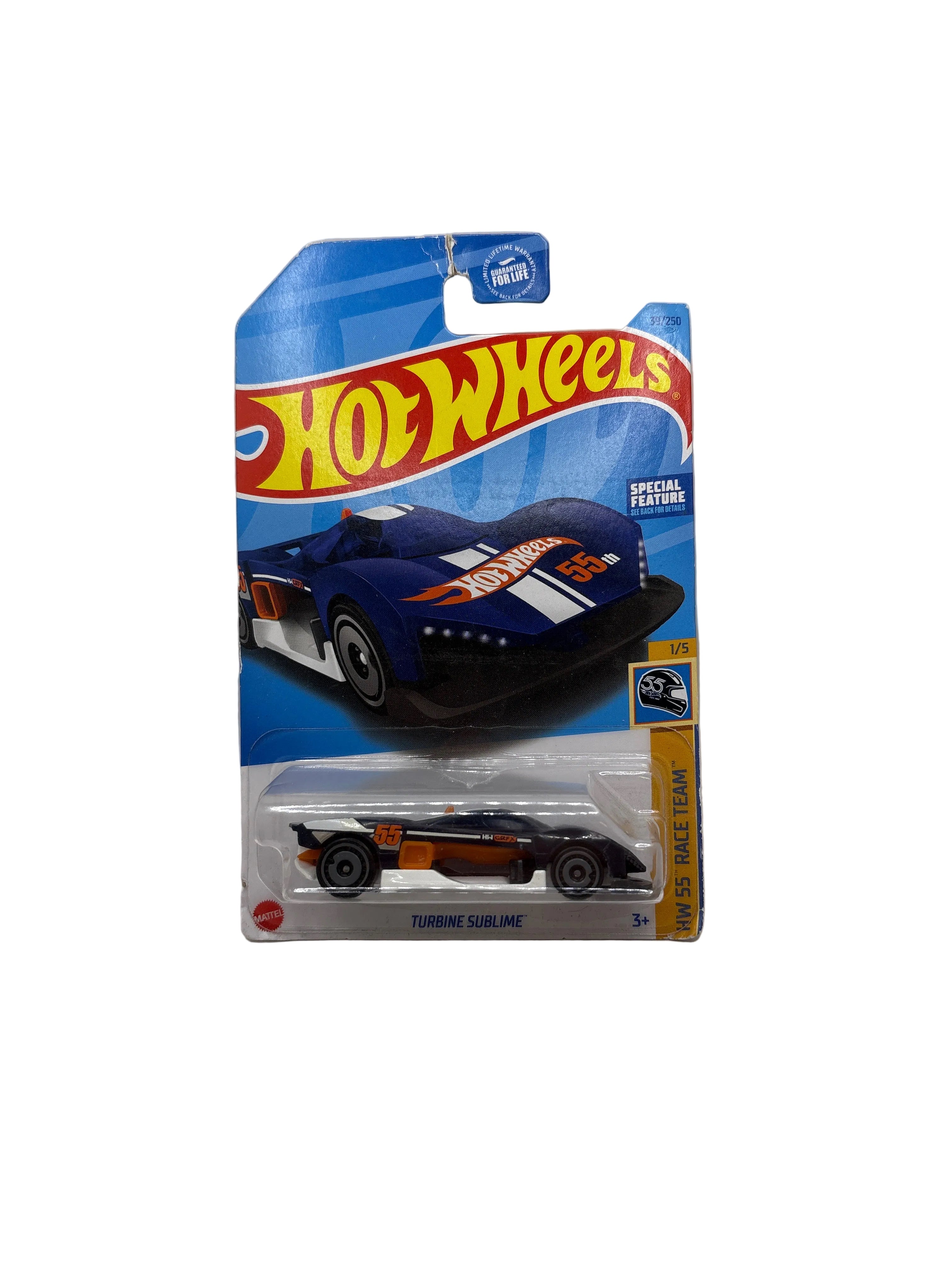 Hot Wheels Turbine Sublime Diecast blue
