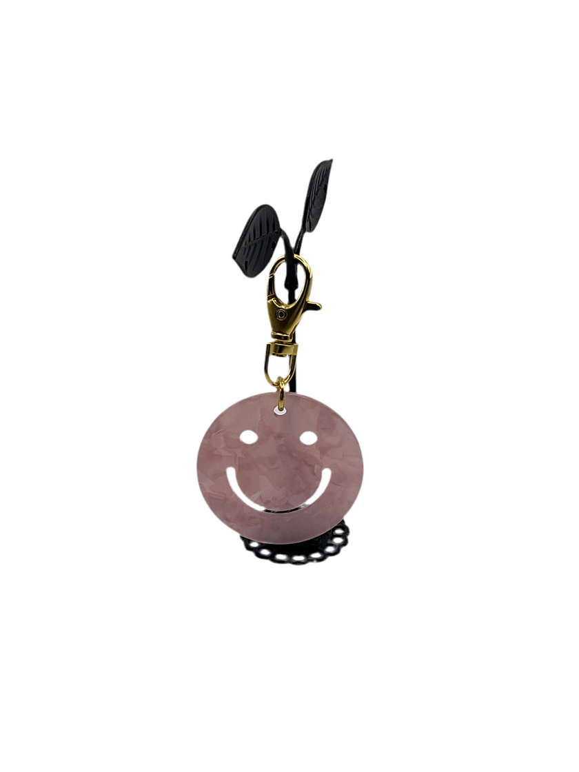 Happy face key chain