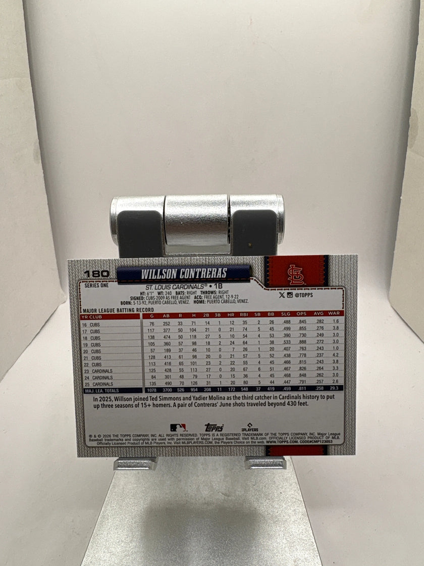 Topps Willson Contreras