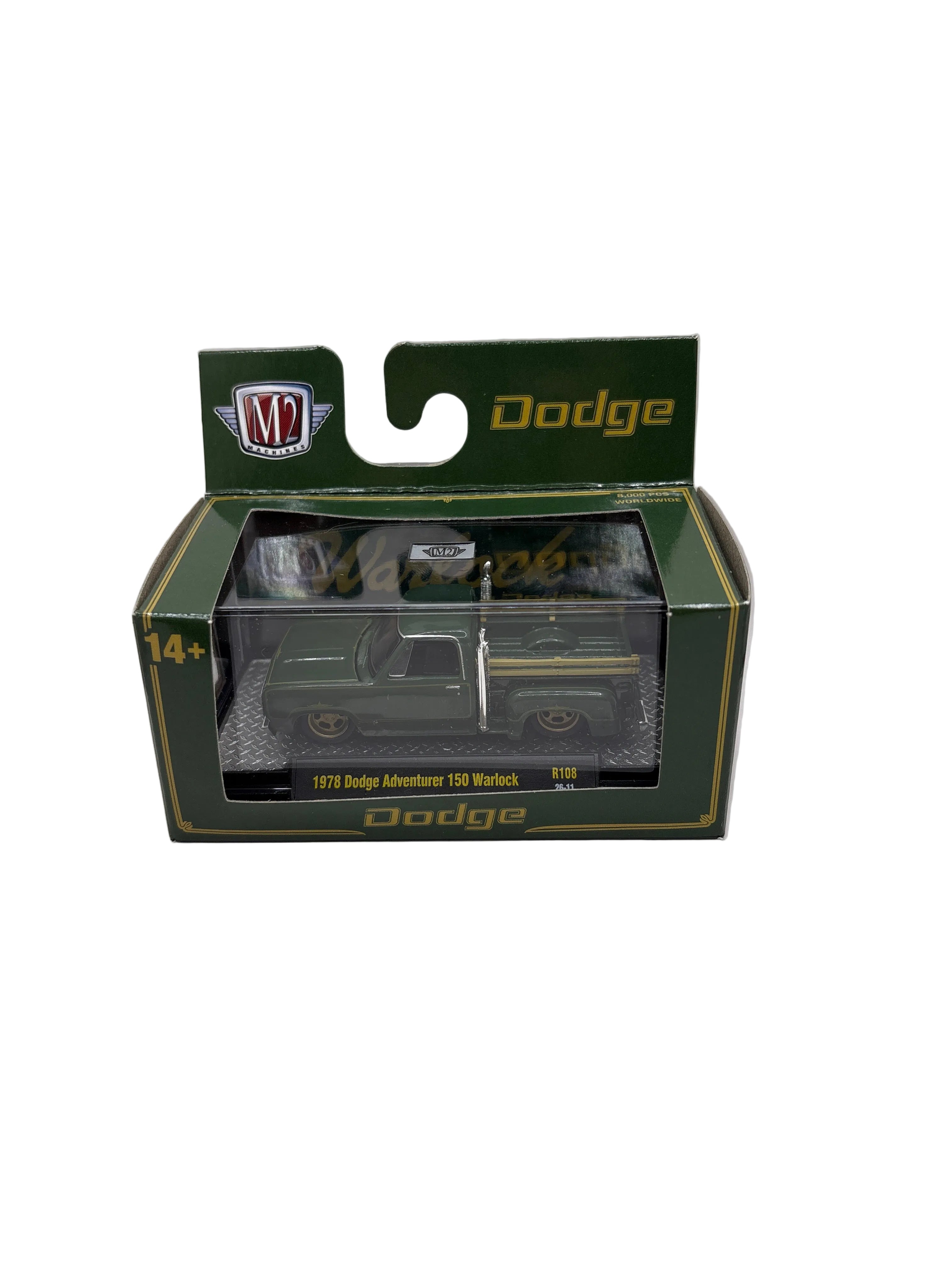 M2 1978 Dodge Adventurer 150 Warlock Diecast-green