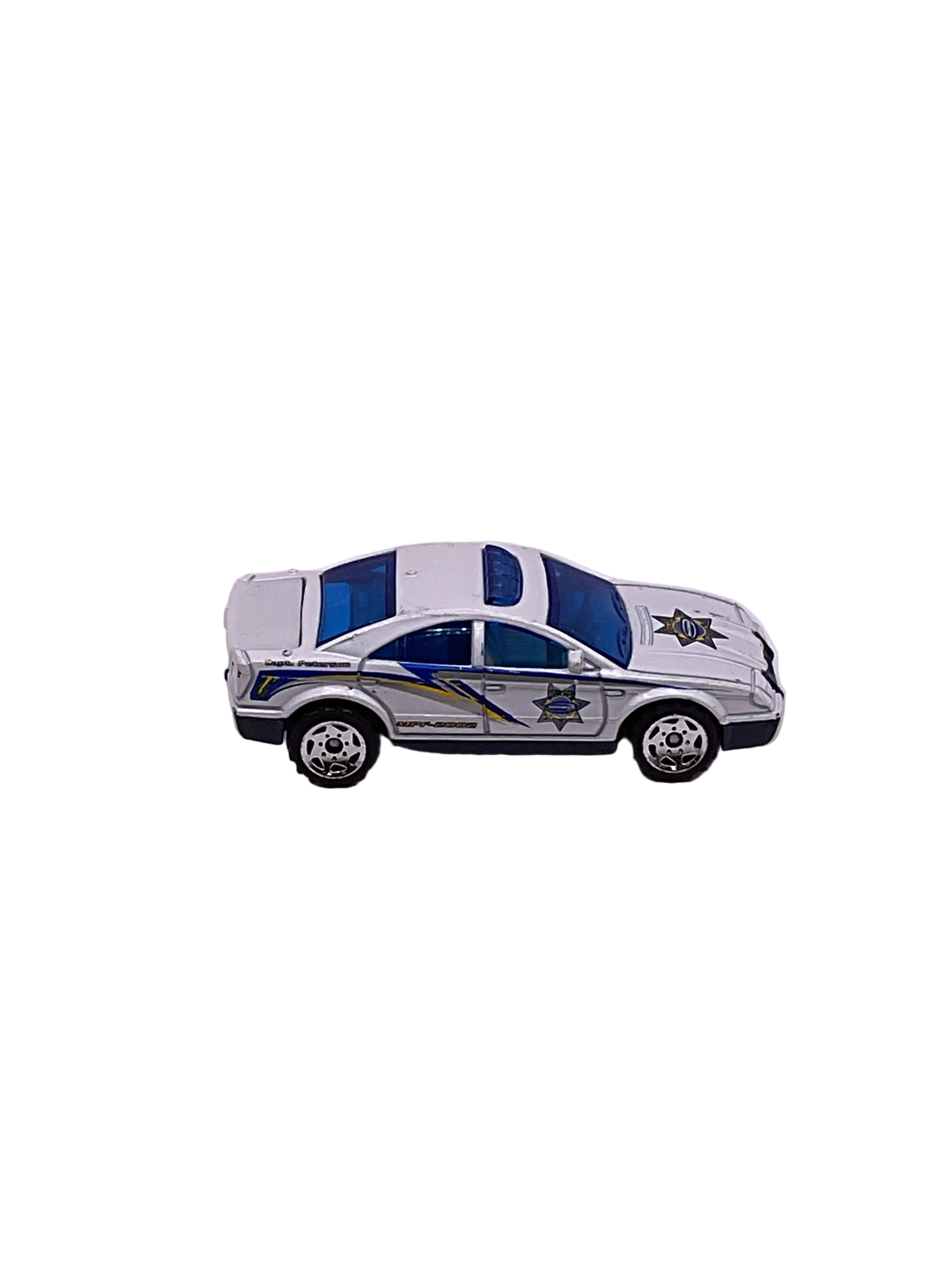 MBX Rescue Rookies Series Police Car Diecast White