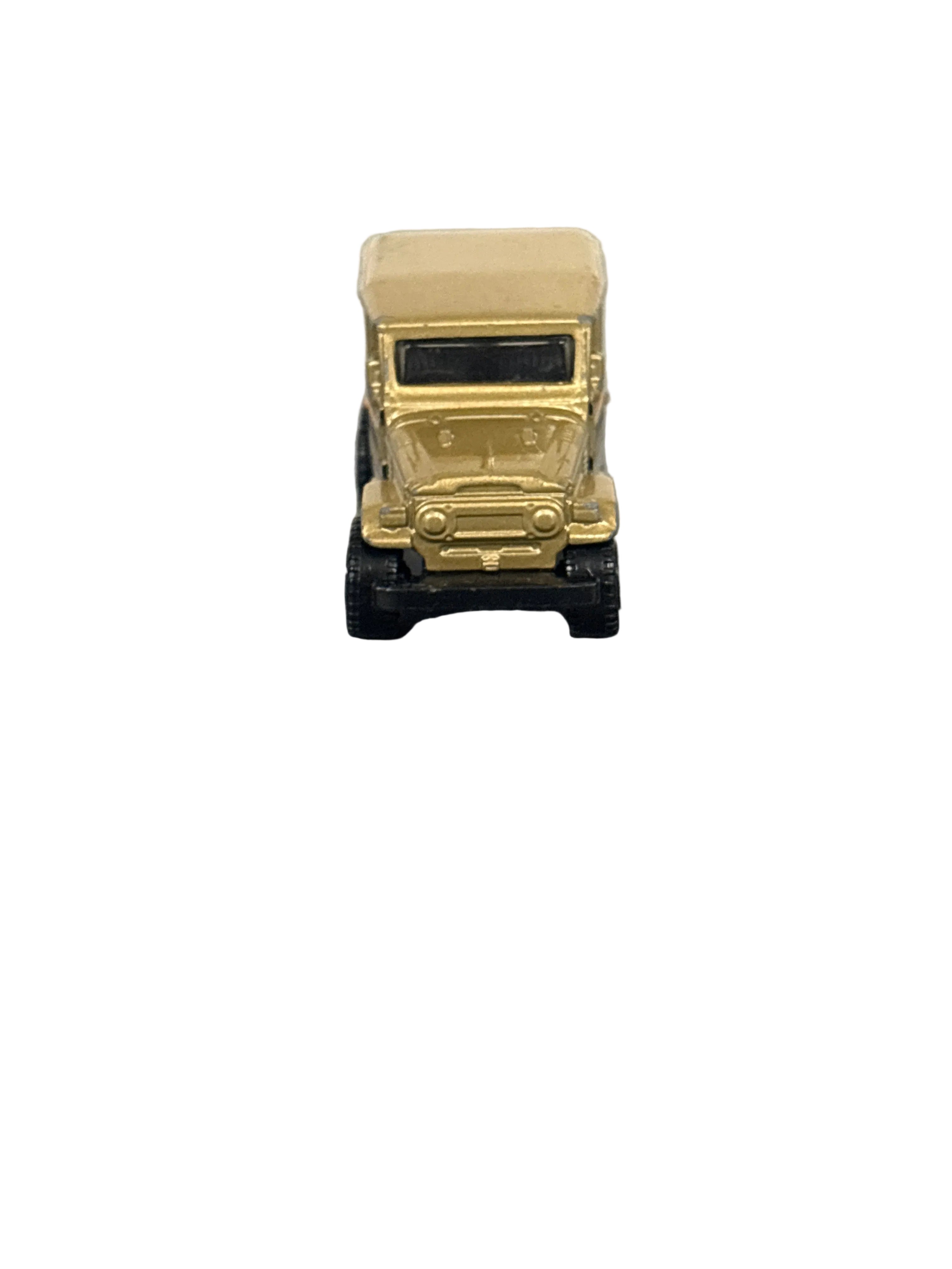 Matchbox 1968 Toyota Land Cruiser (FJ40) Diecast gold