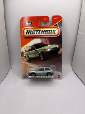 Matchbox 1983 Ford Fiesta MK 2 Diecast