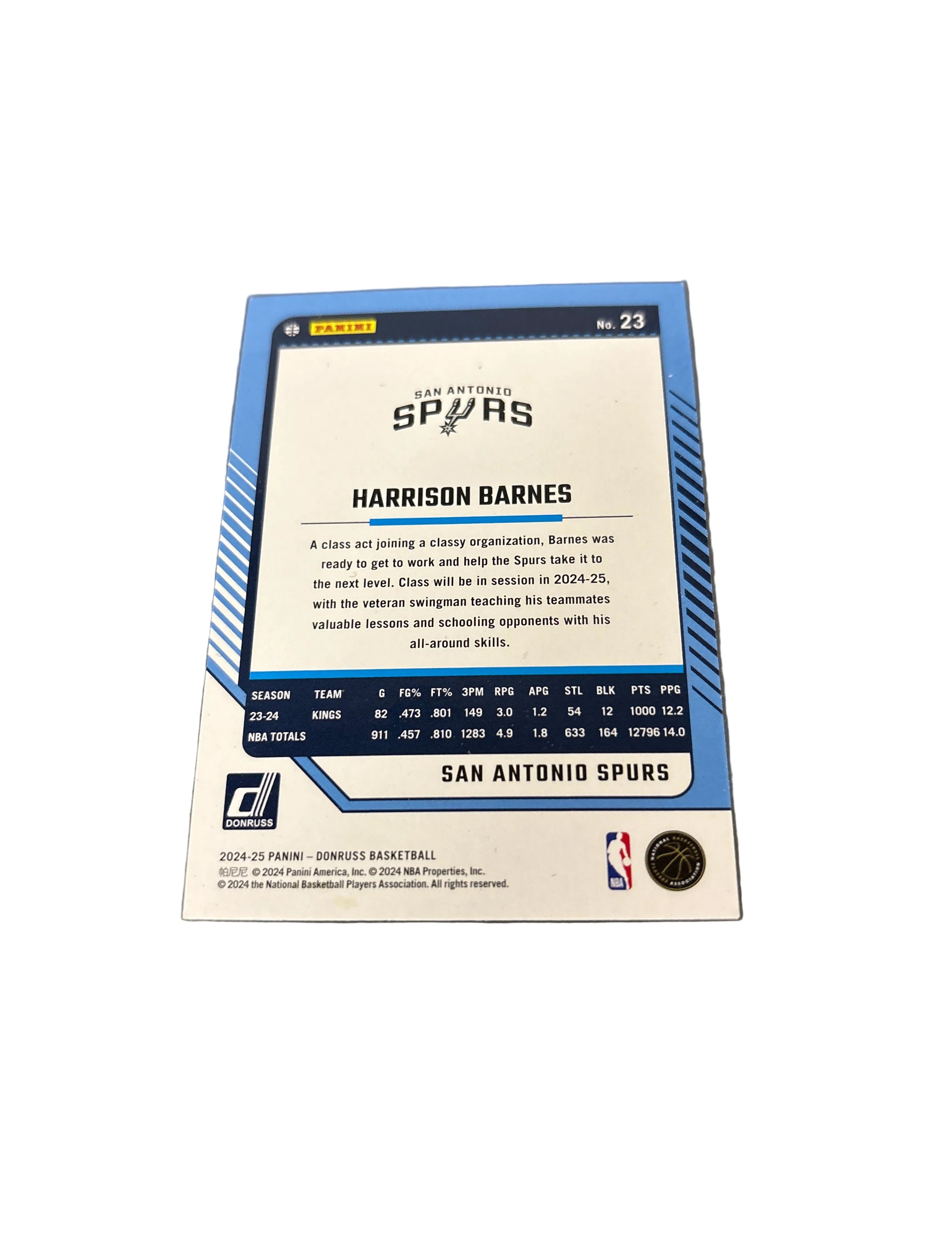 Donruss Harrison Barnes