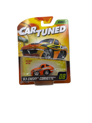 Car Tuned 63 Chevy Corvette Diecast