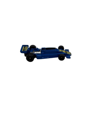 Formula 1 Fire Demon Racer Car Diecast blue