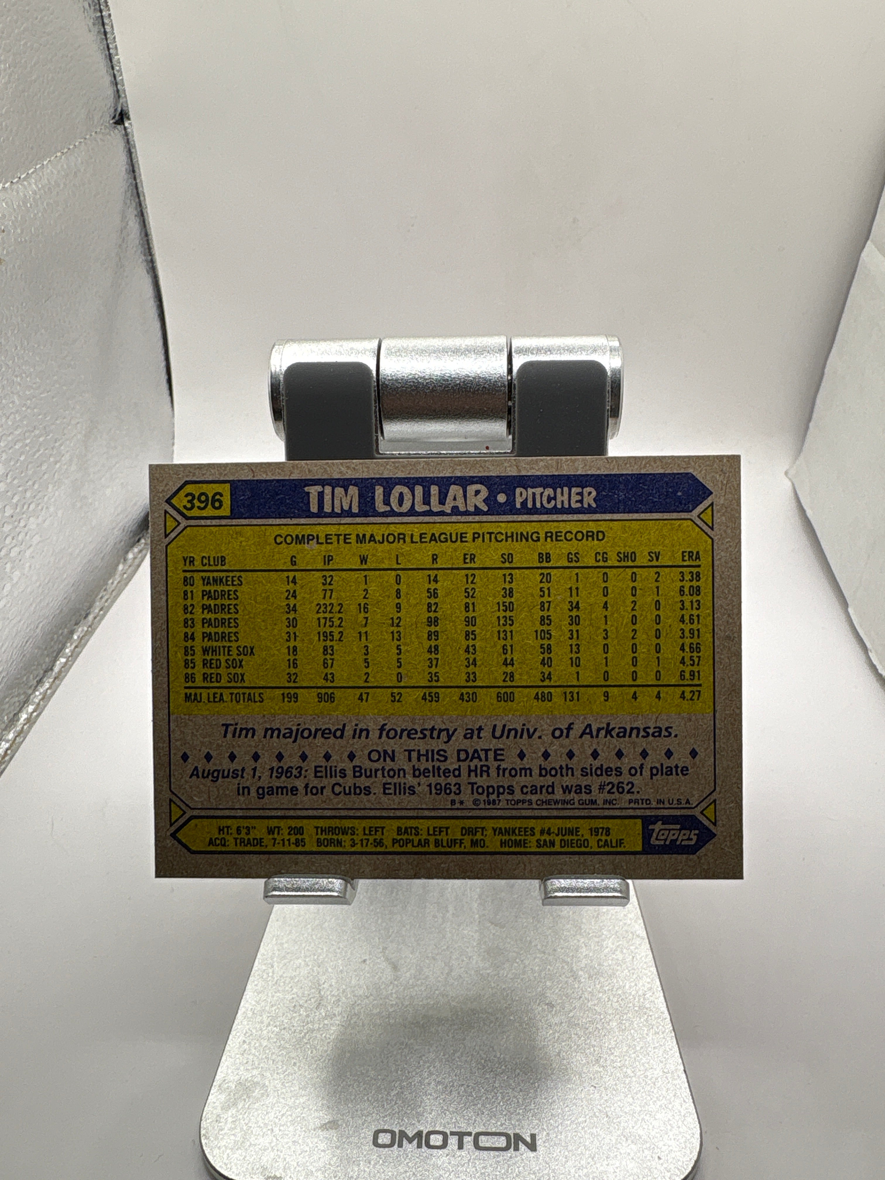Topps Tim Lollar