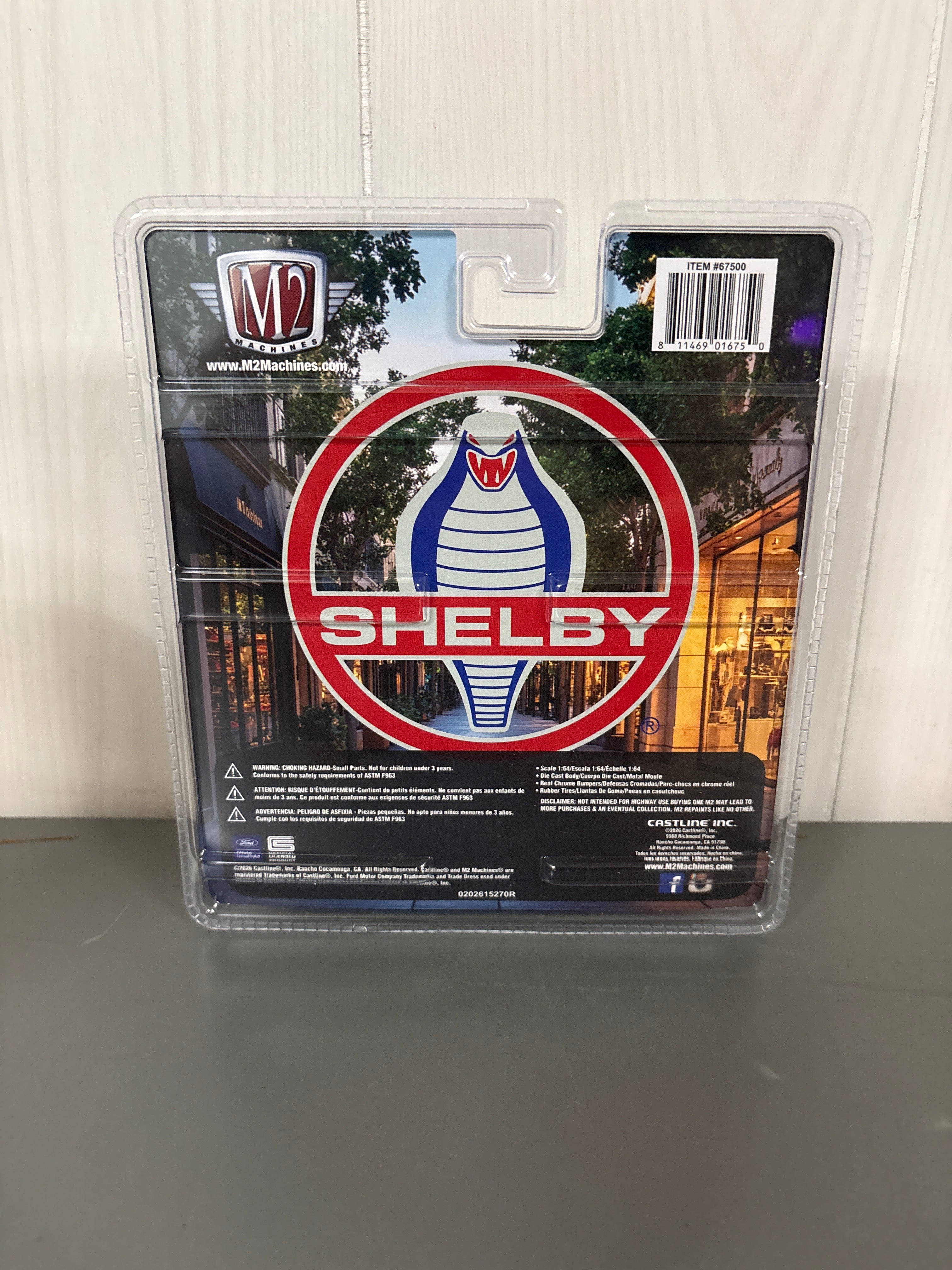 M2 1965 Shelby 427 Cobra Diecast