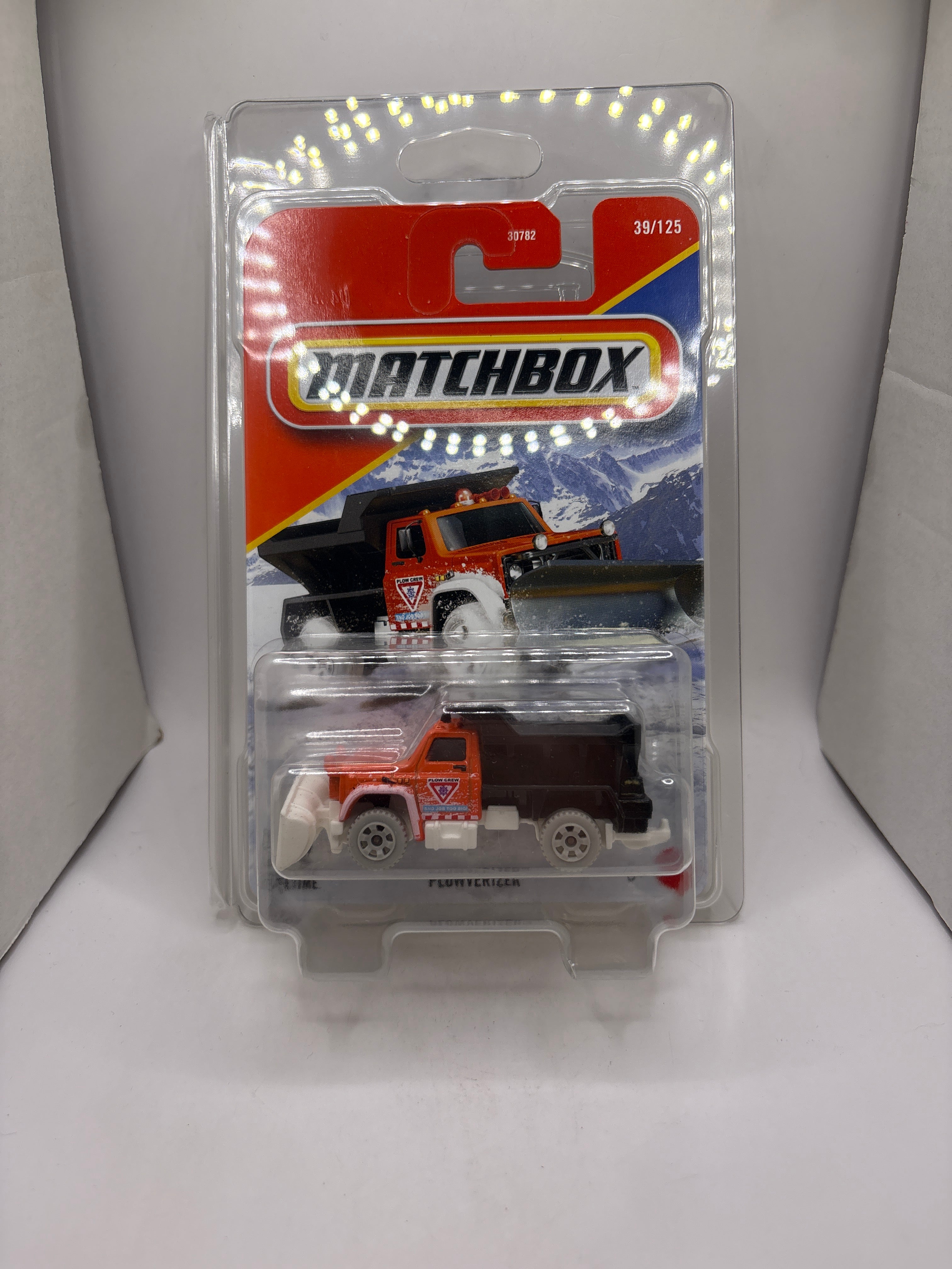 Matchbox Plowverizer Diecast orange