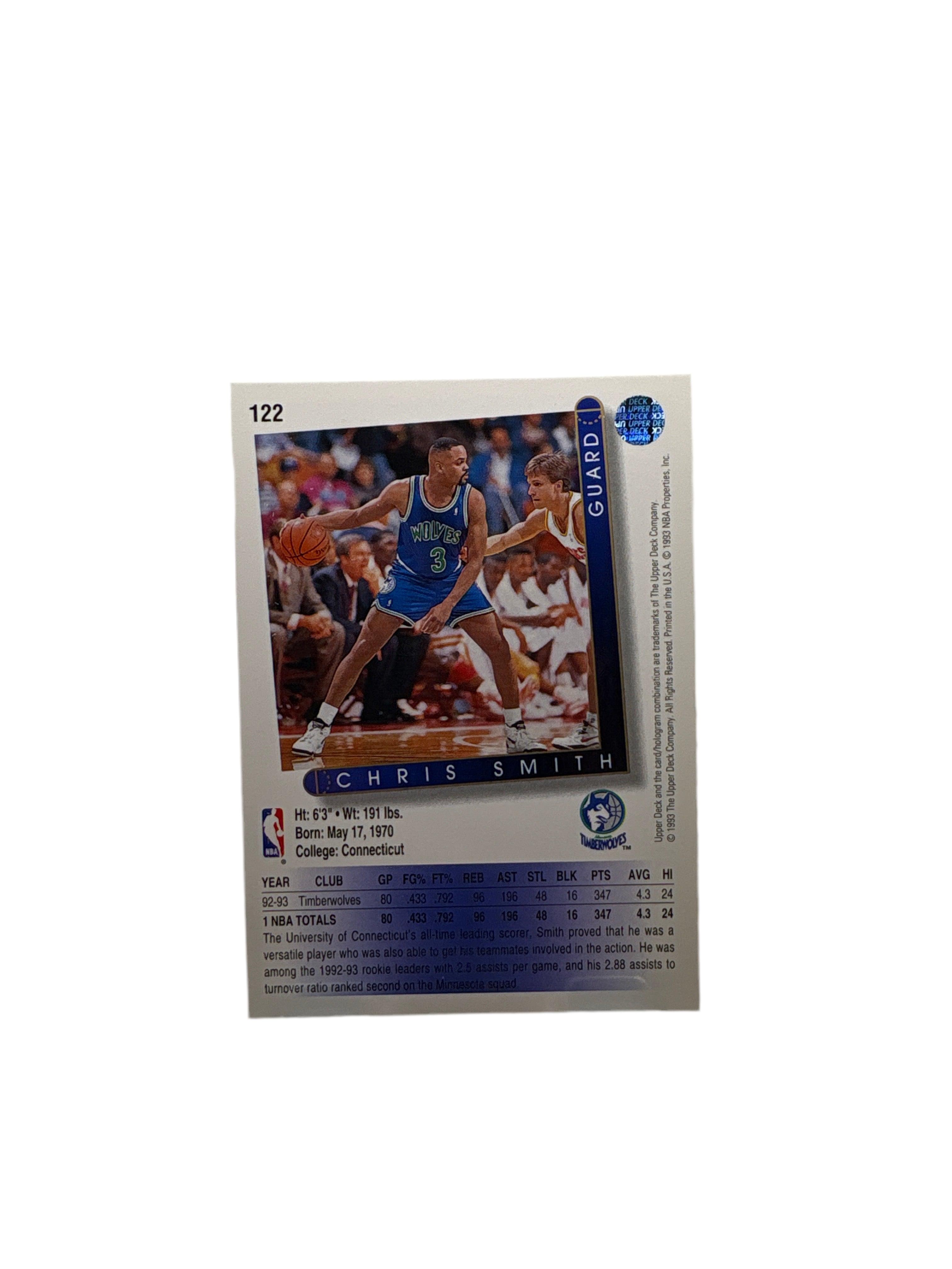 Upper Deck Chris Smith