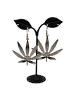 Marijuana Leaf Earrings