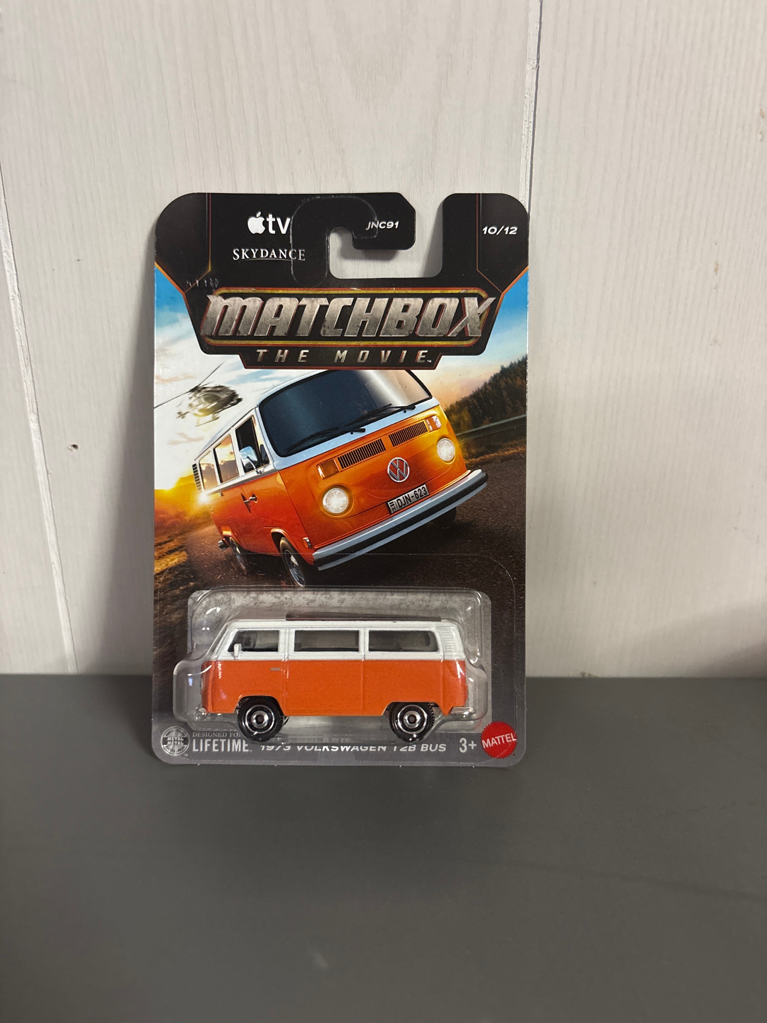 Matchbox 1973 Volkswagen T2B Bus Diecast orange