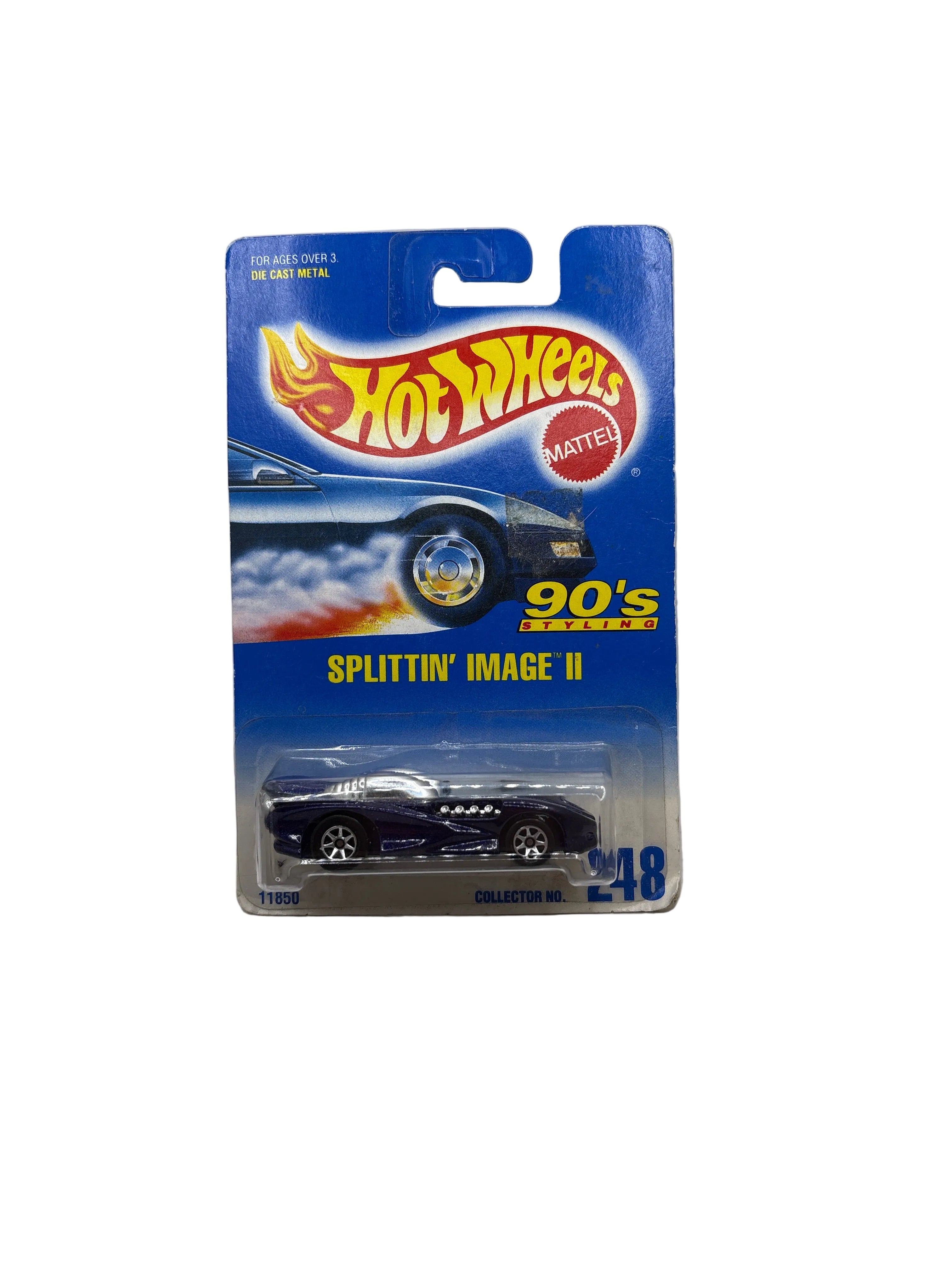 Hot Wheels Splittin Image II Diecast purple