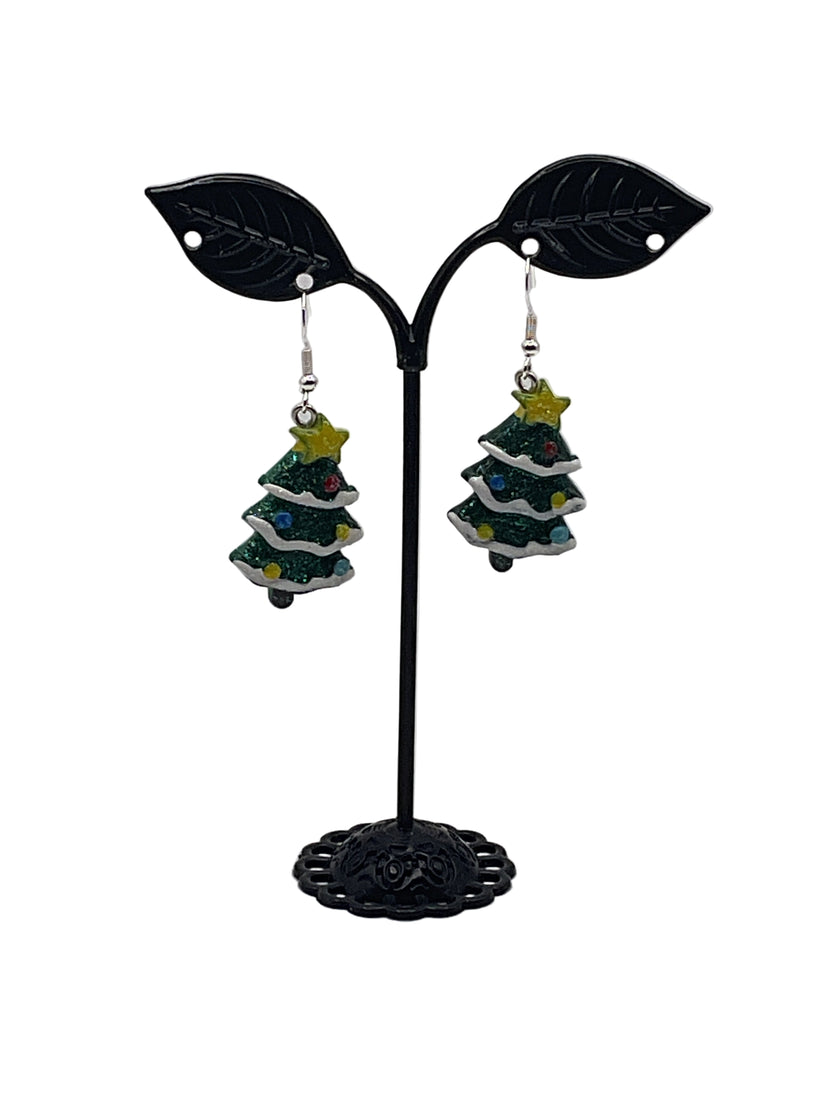 Christmas Tree Earrings