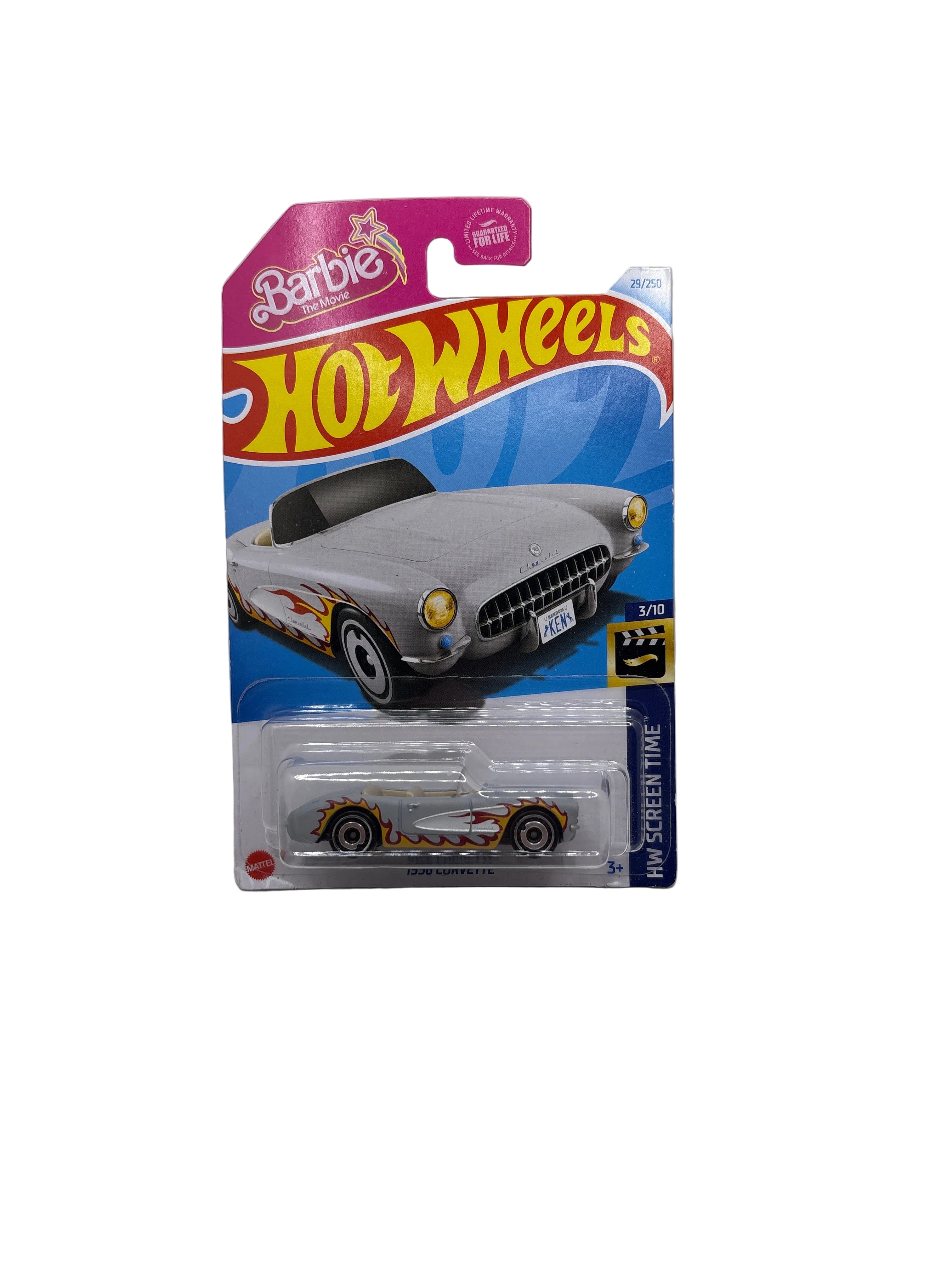 Hot Wheels 1956 Corvette Diecast gray