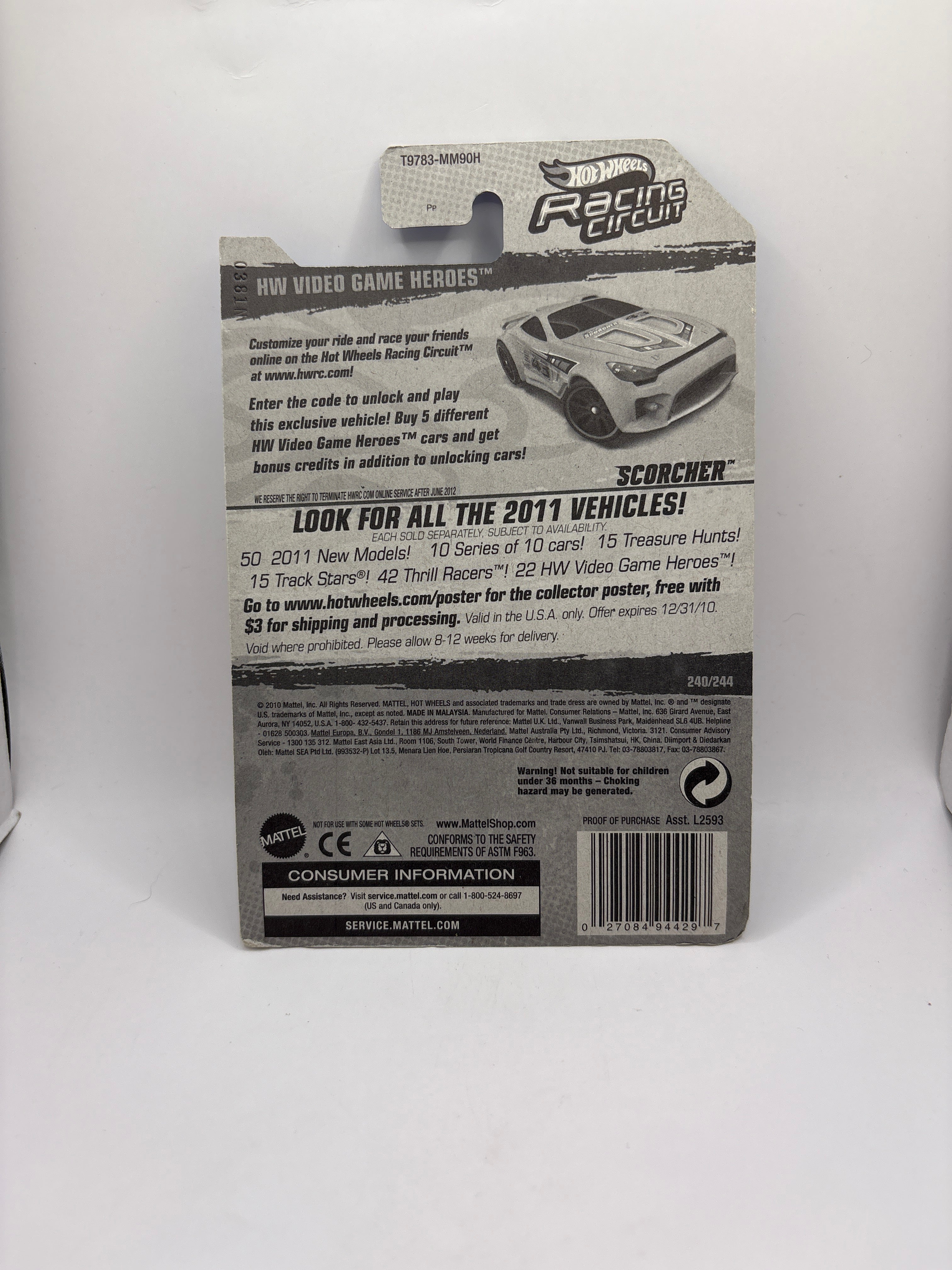 Hot Wheels Scorcher Diecast