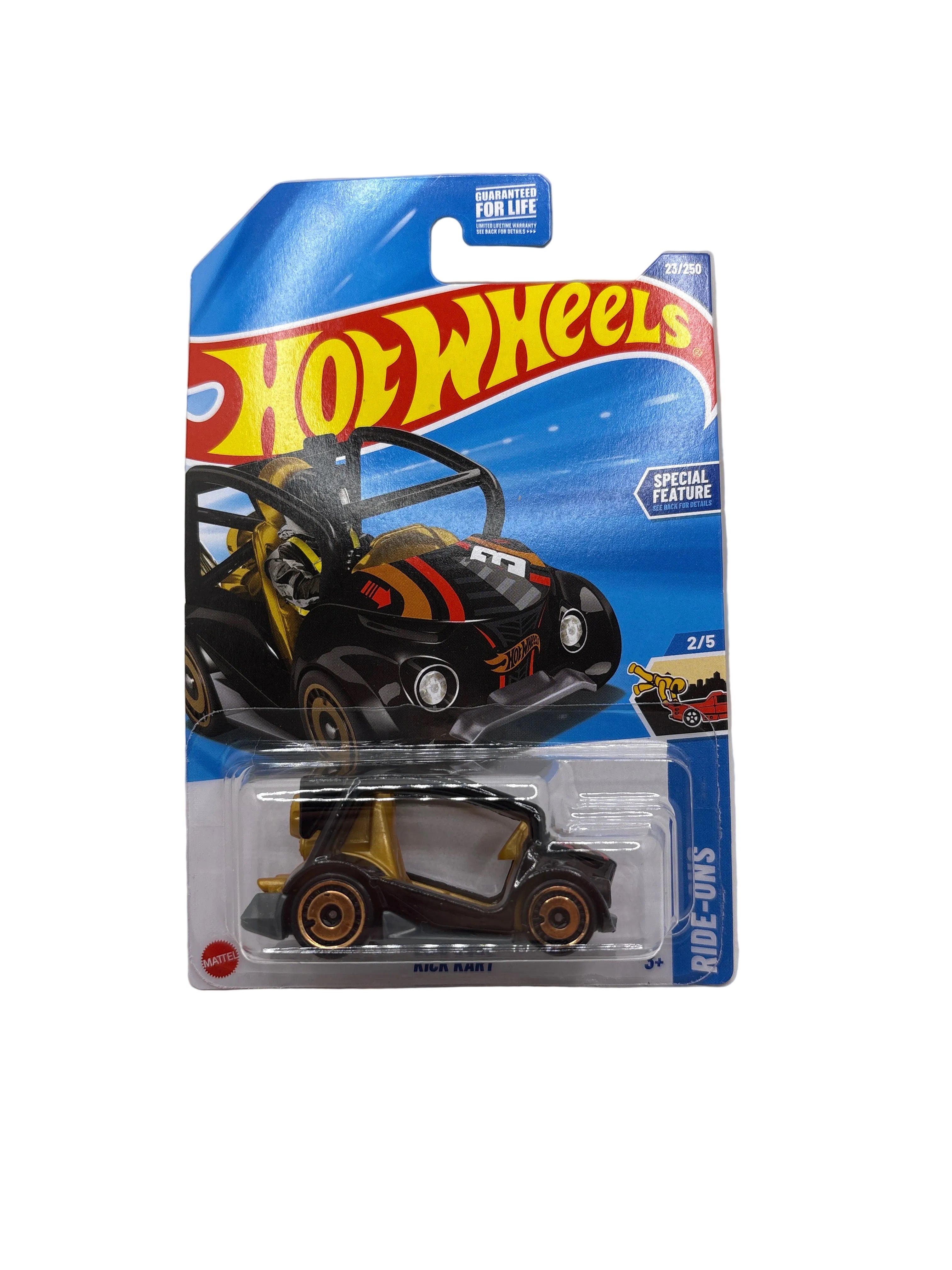 Hot Wheels Kick Kart Diecast black