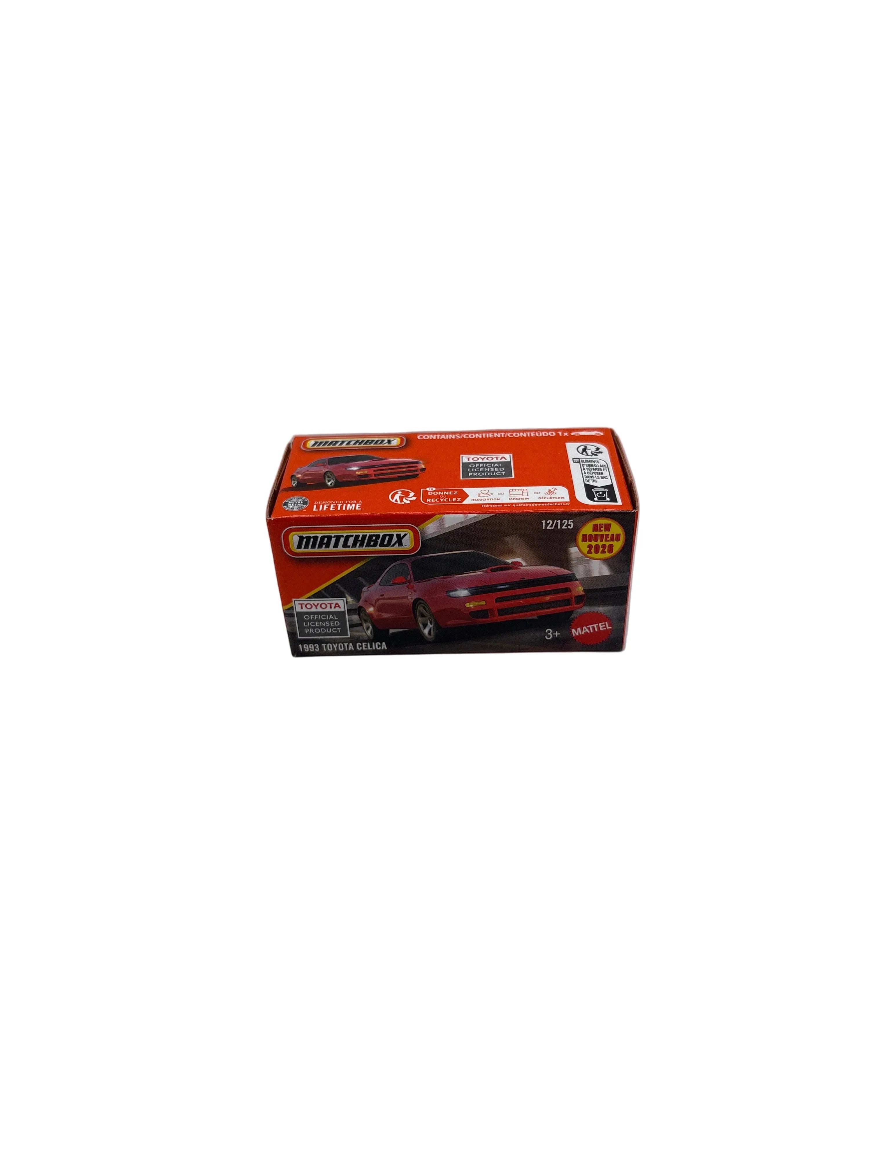 Matchbox 1993 Toyota Celica Diecast red