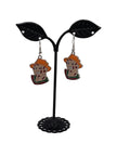 Horror Film Small Character Earrings