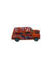 Hot Wheels 67 Austin Mini Van Diecast orange