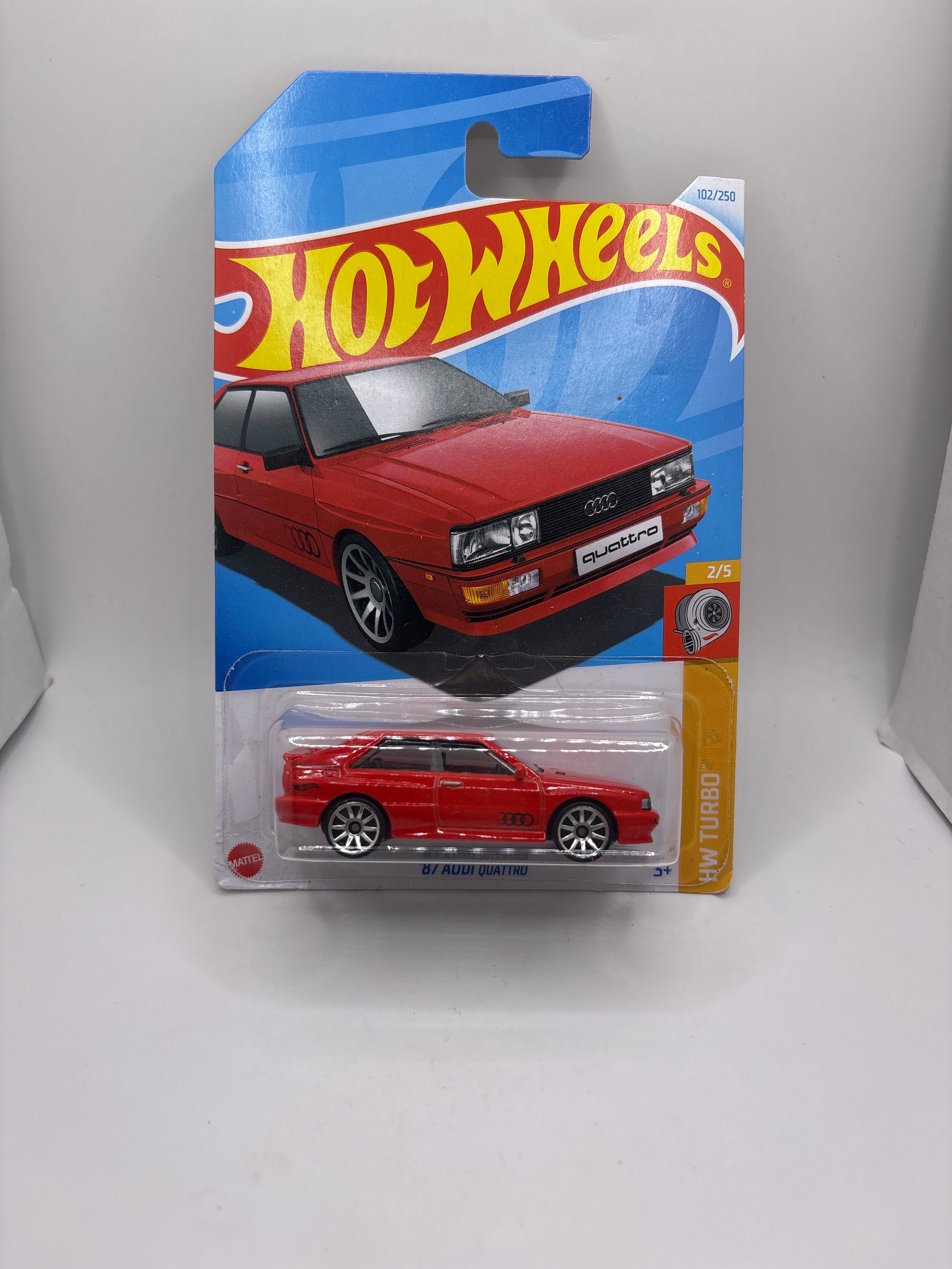 Hot Wheels 87 Audi Quattro Diecast