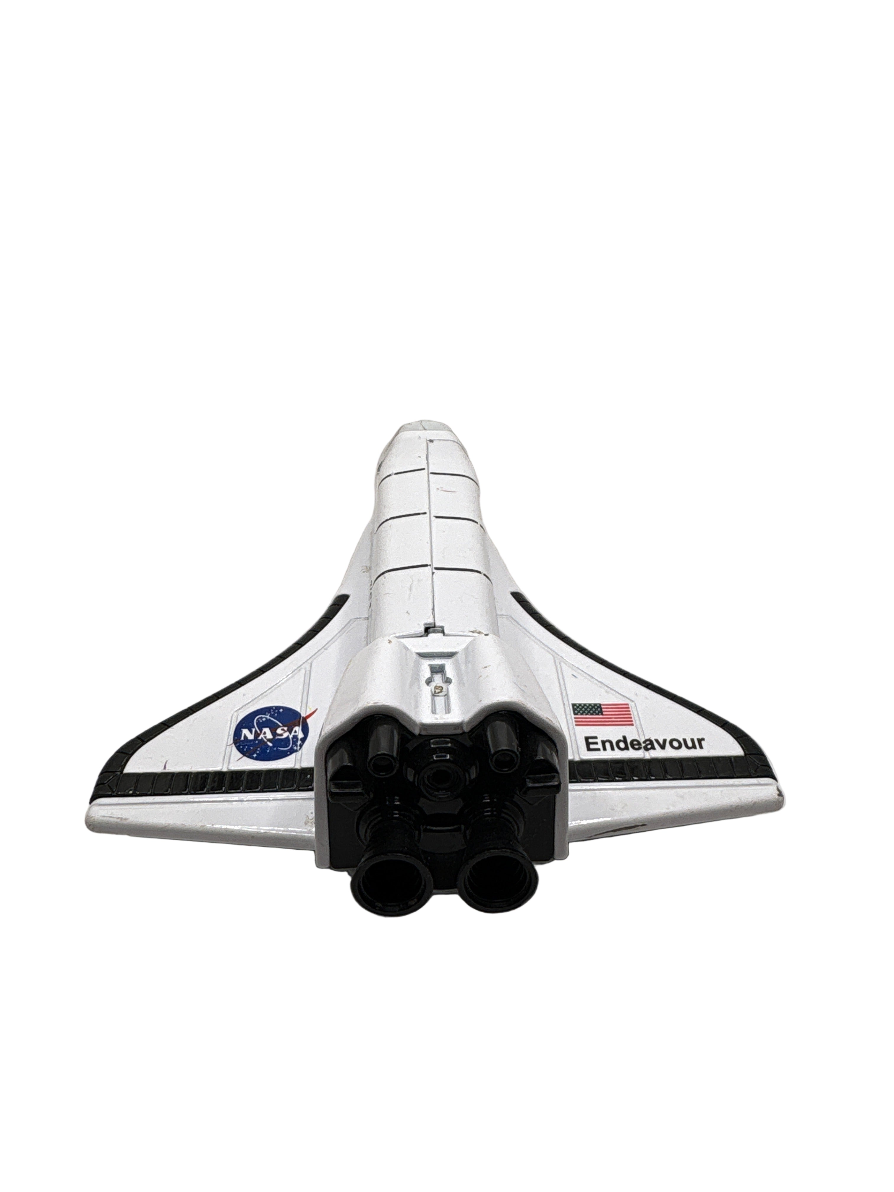 In Air Space Shuttle Diecast white