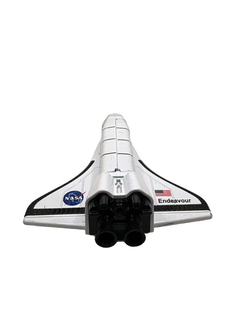 In Air Space Shuttle Diecast white