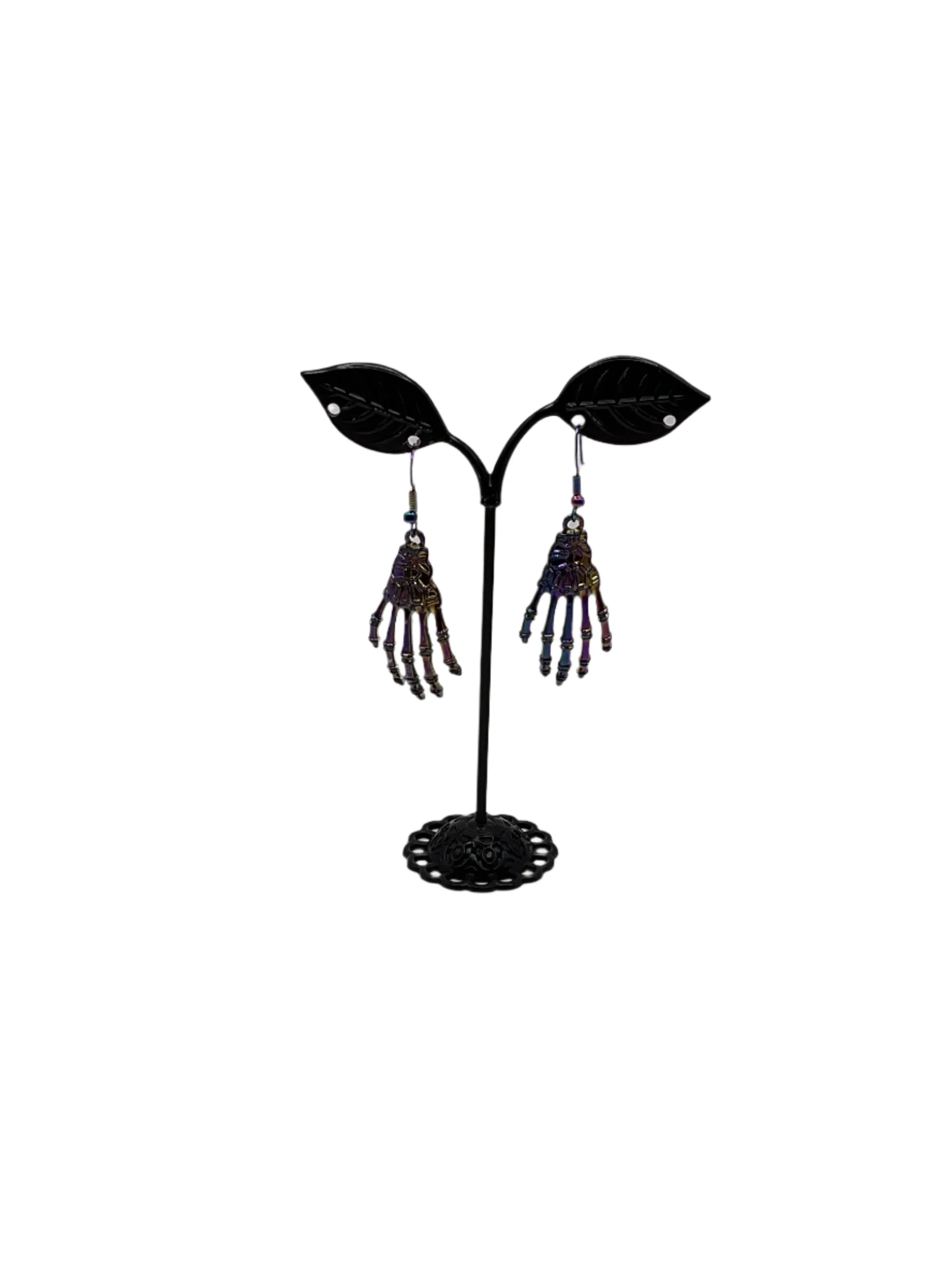 Skeleton Hand Earrings