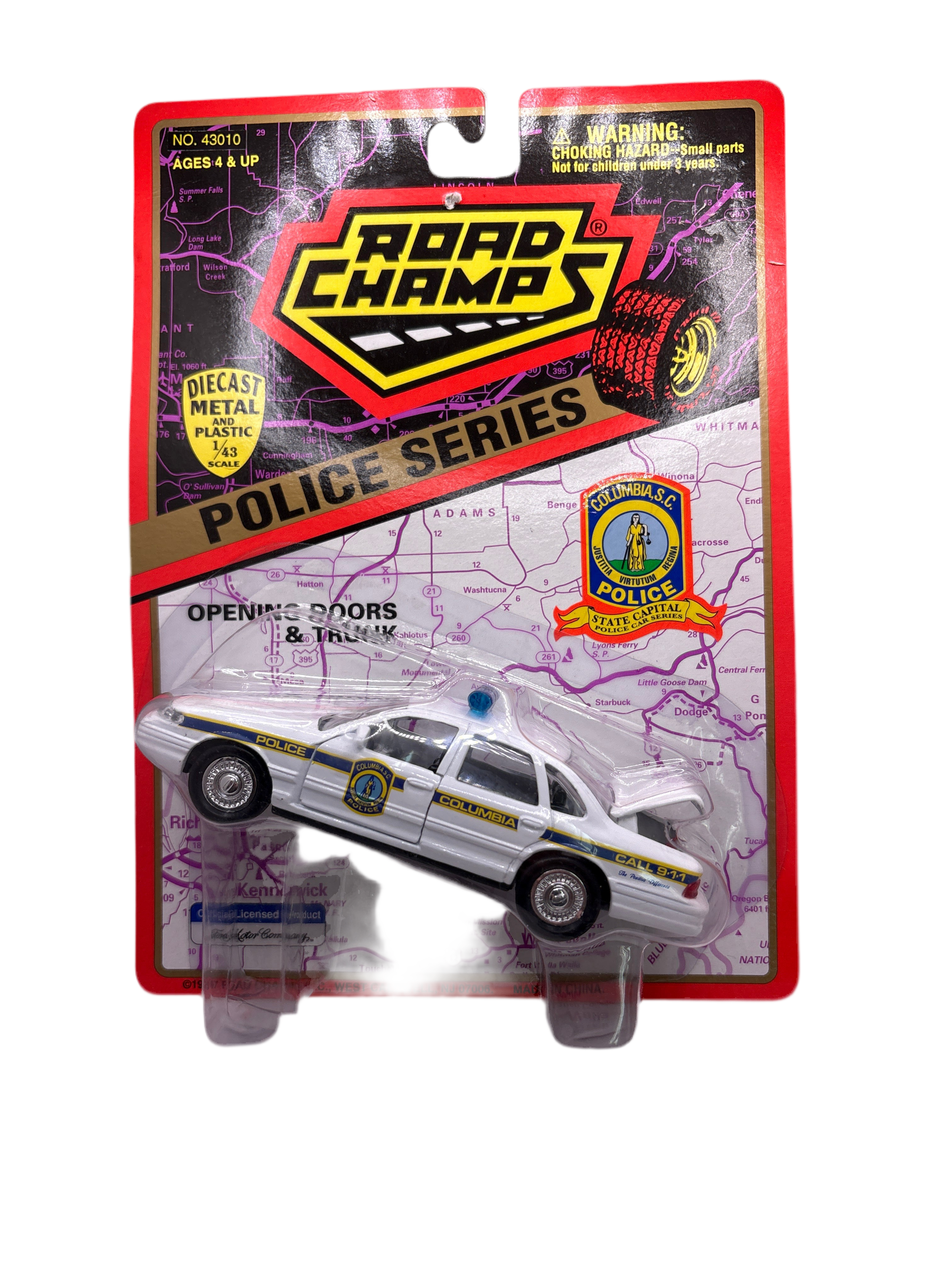 Road Champs Crown Victoria Diecast