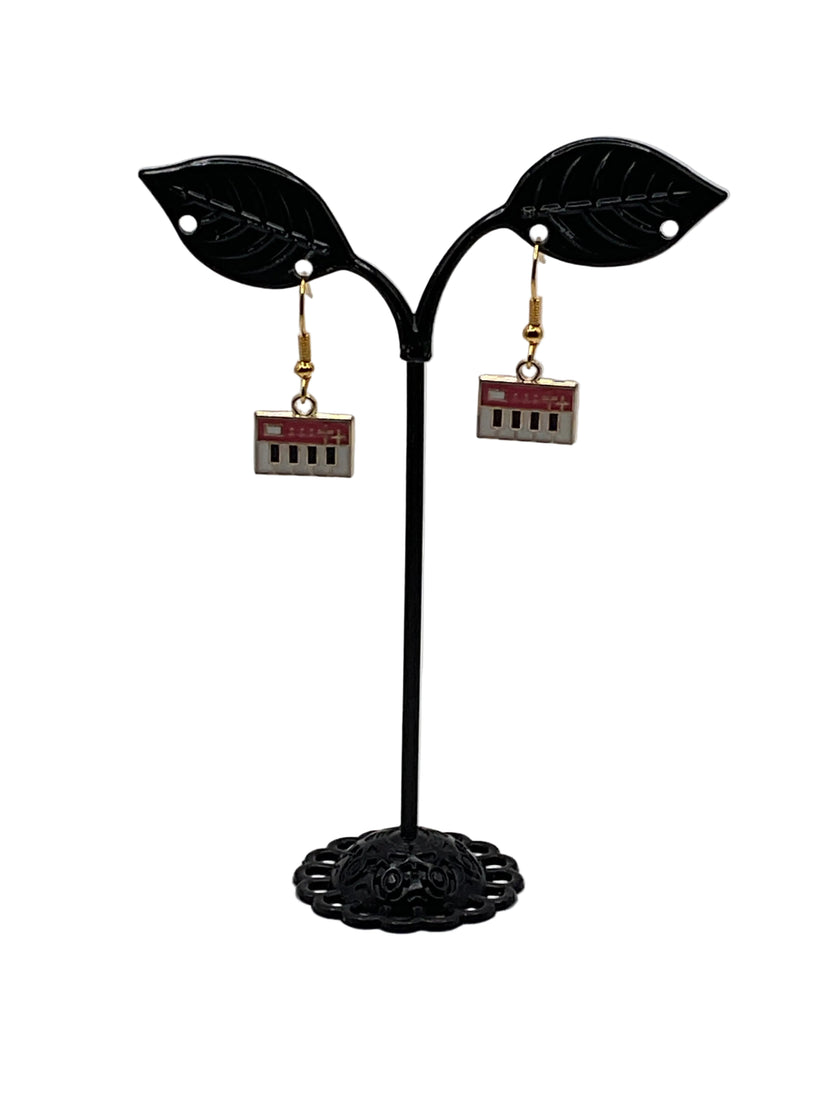 Musical instruments and note earrings