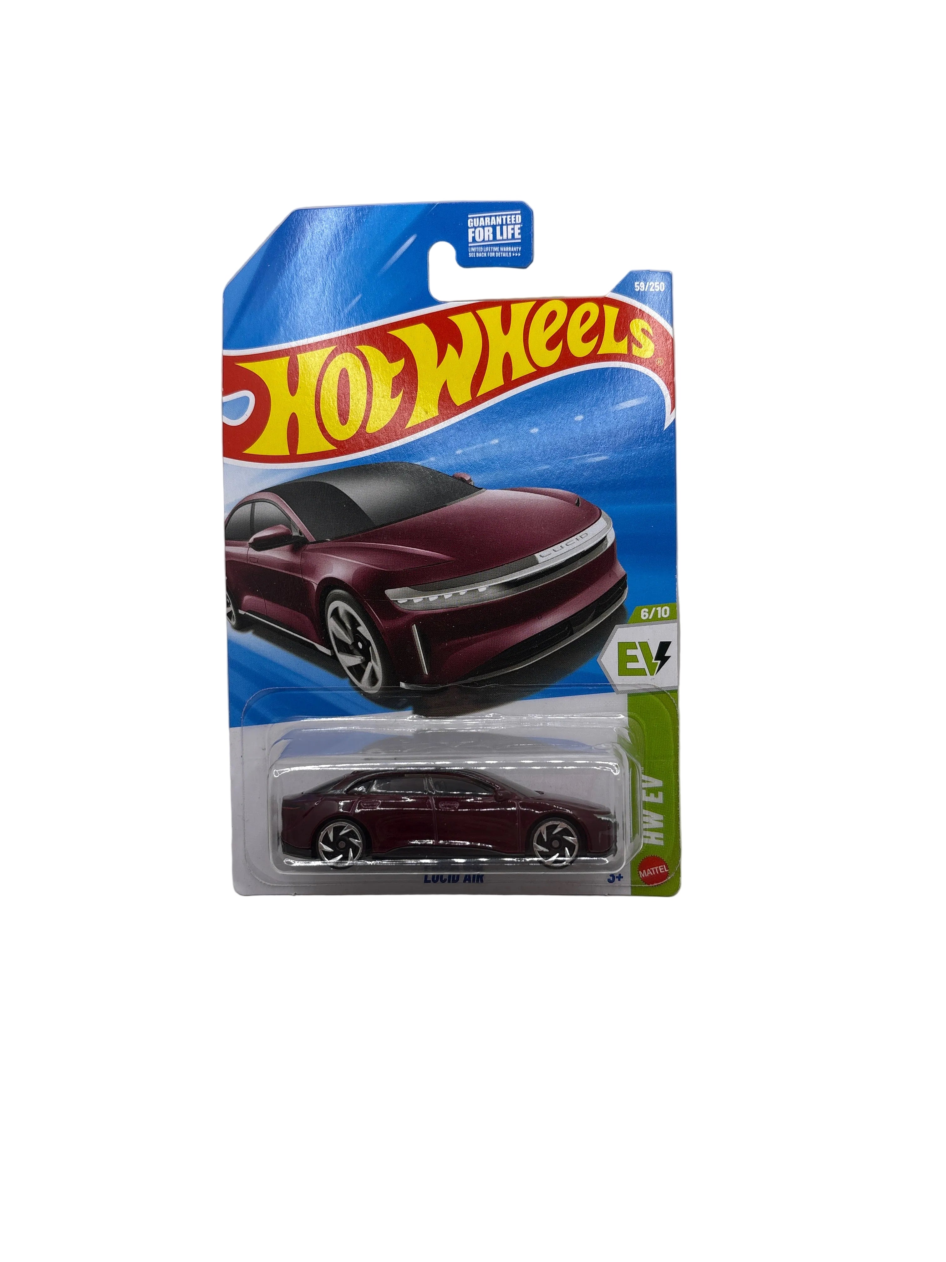 Hot Wheels Lucid Air Diecast red
