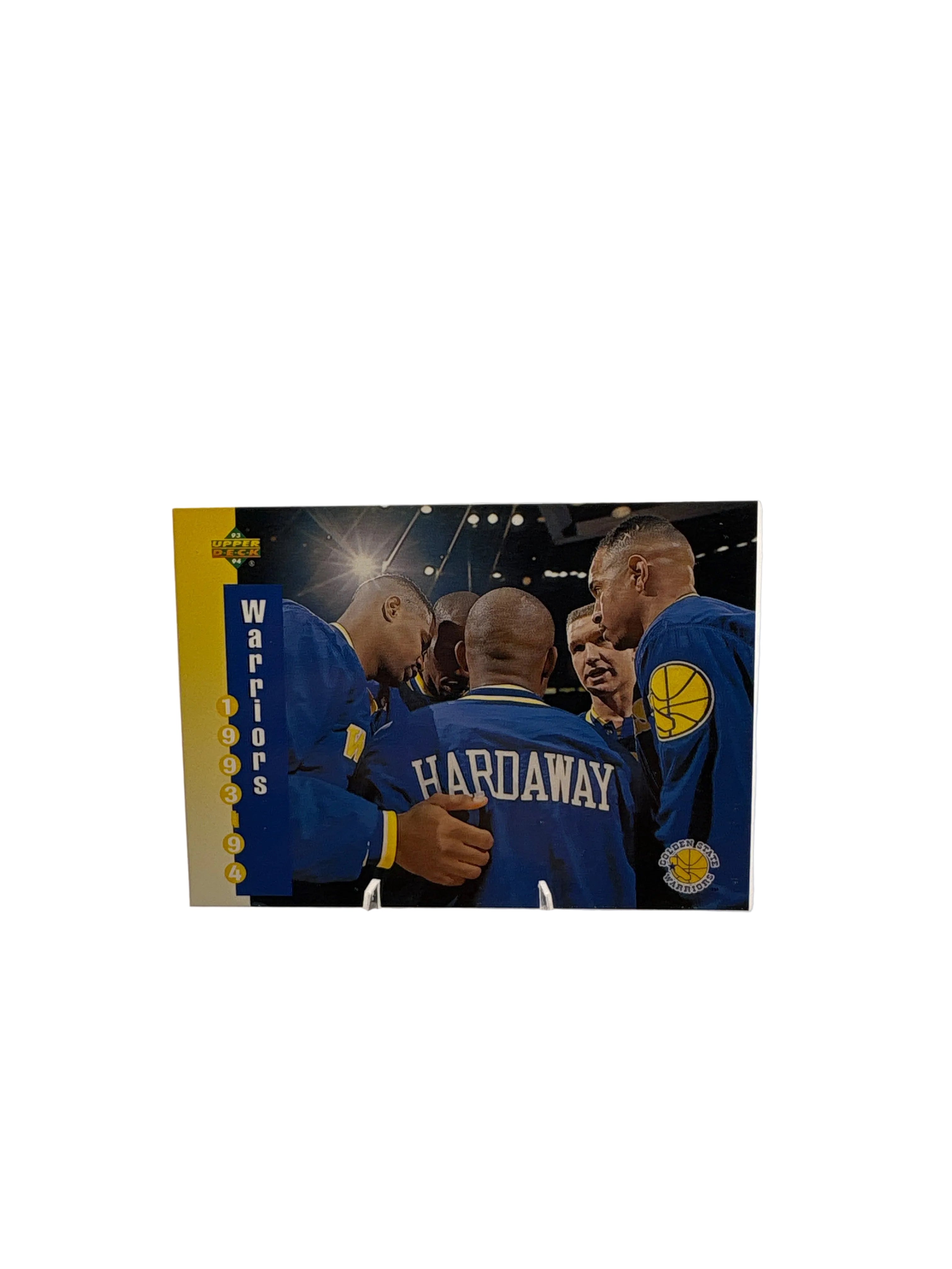 Upper Deck Golden State Warriors Team Card