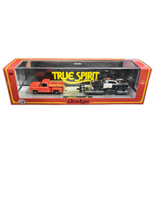 M2 1978 Dodge True Spirit & 1957 Dodge Coronet Police Car D500 Diecast