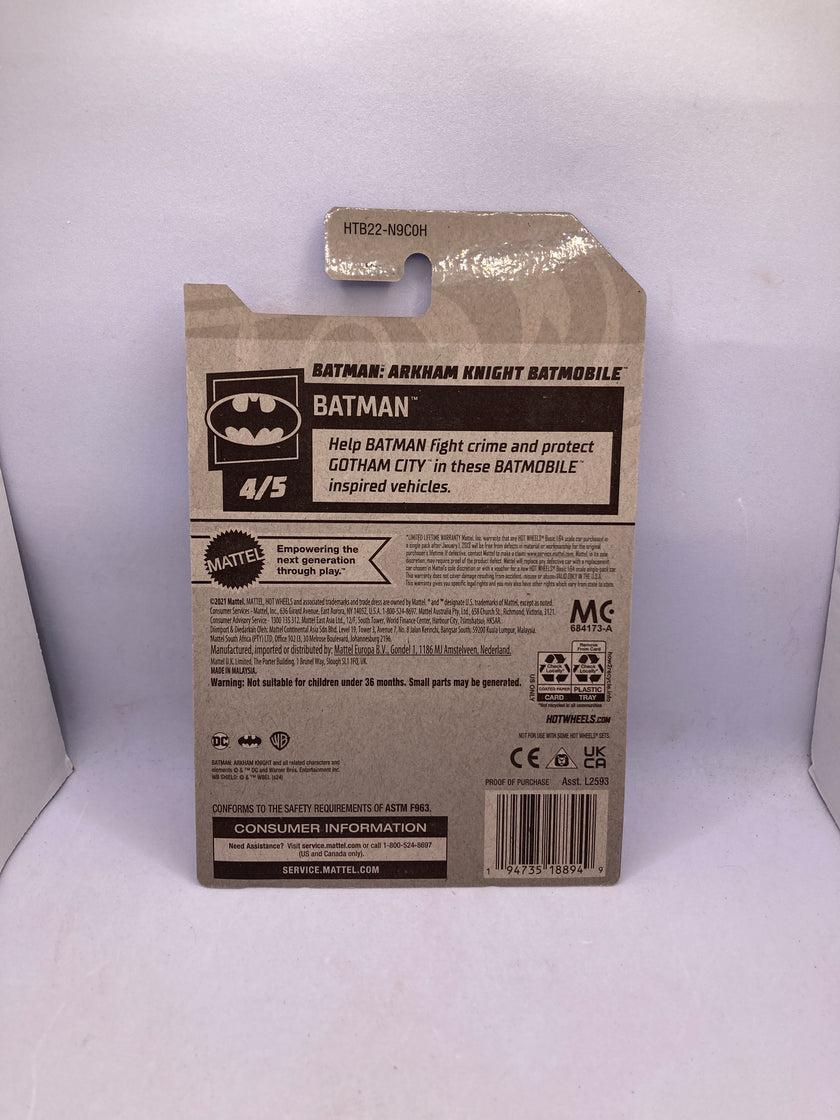 Hot Wheels Batman: Arkham Knight Batmobile Diecast