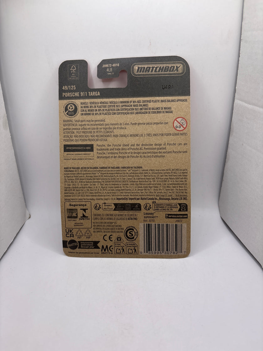 Matchbox Porsche 911 Targa Diecast